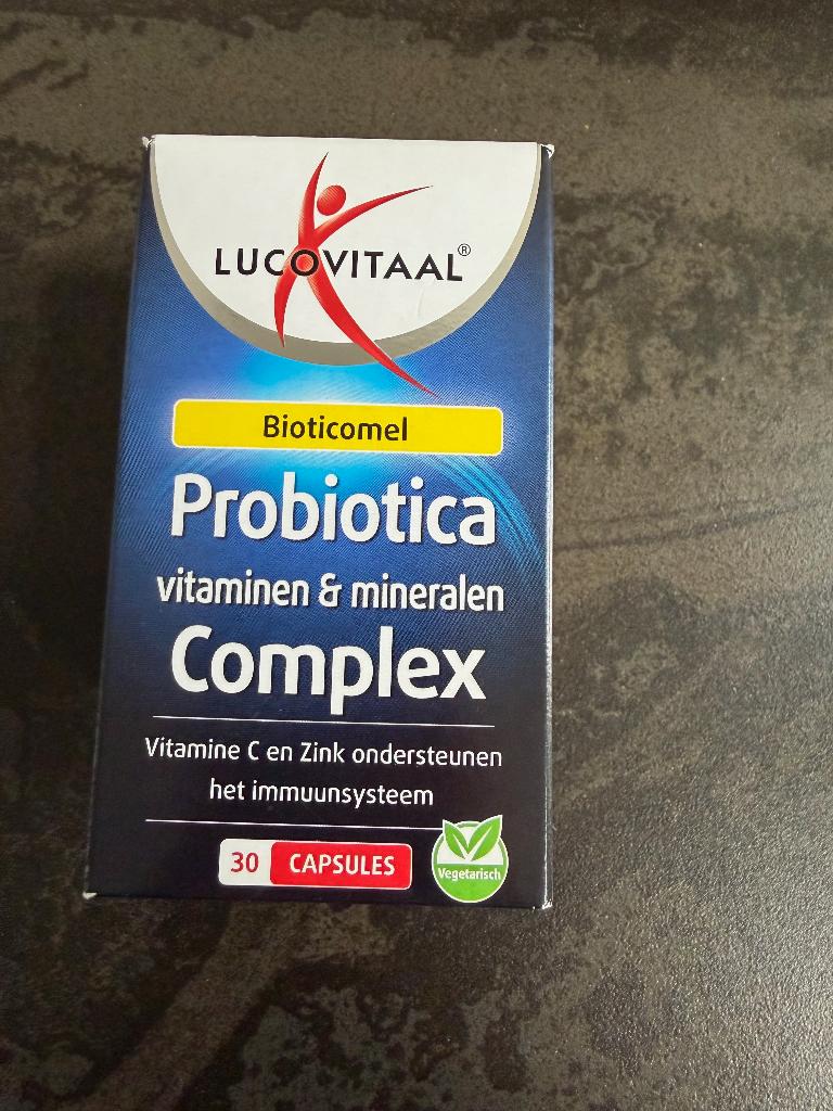 Lucovitaal Probiotica complex 30 capsules, Ophalen of Verzenden, Nieuw, Overige typen