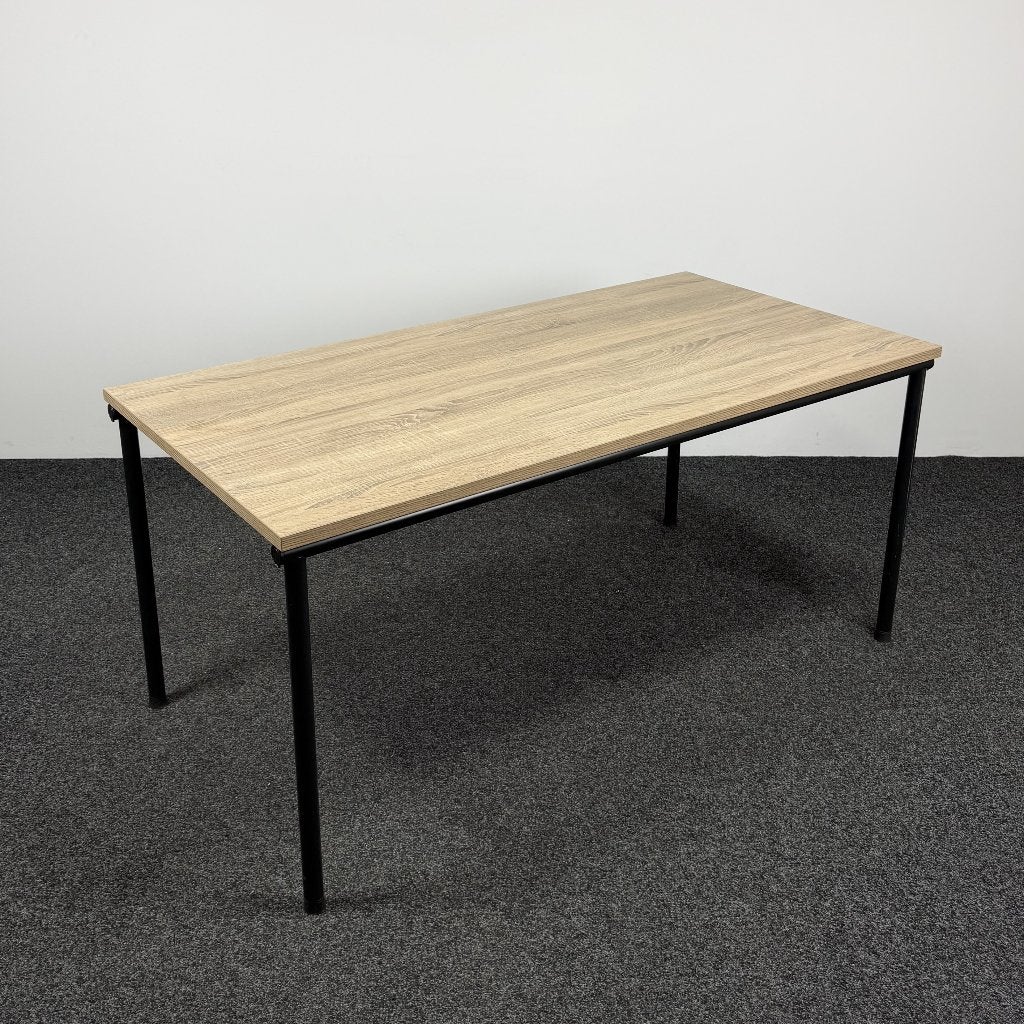 Ahrend Refurbished Kantinetafel Zwart| 160 x 80 cm 26307, Ophalen