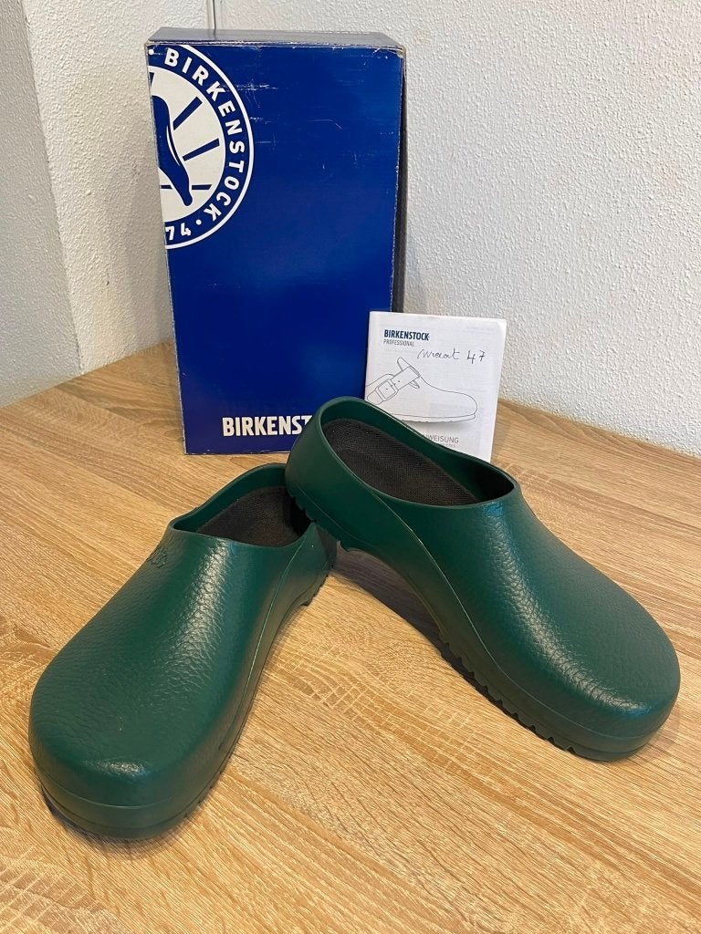 Birkenstock Super-Birki Groen Maat 47 | Compleet met Doos, Klompen, Nieuw, Ophalen of Verzenden, Birkenstock