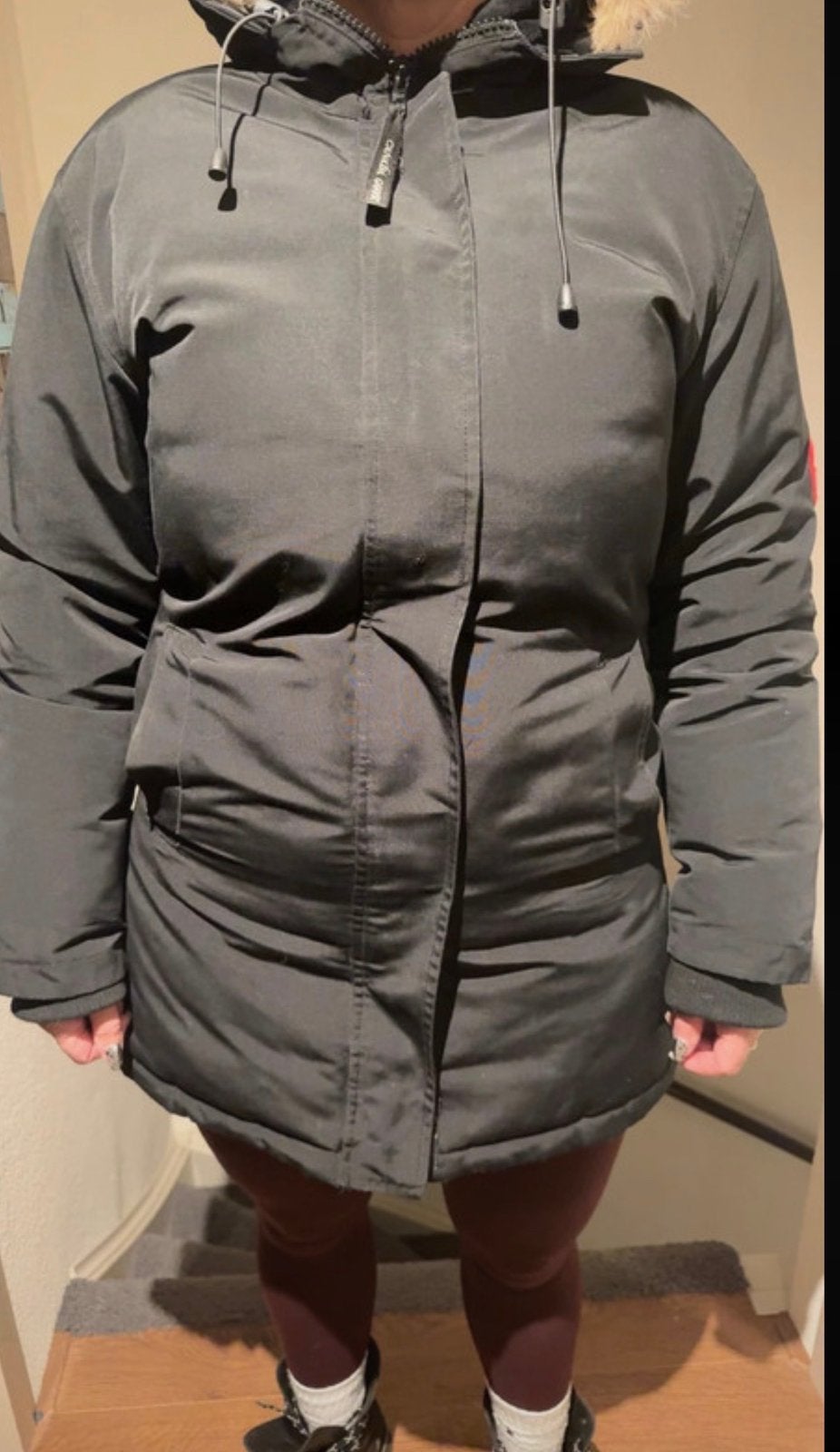 Canada Goose Winterjas, Ophalen, Zo goed als nieuw, Zwart