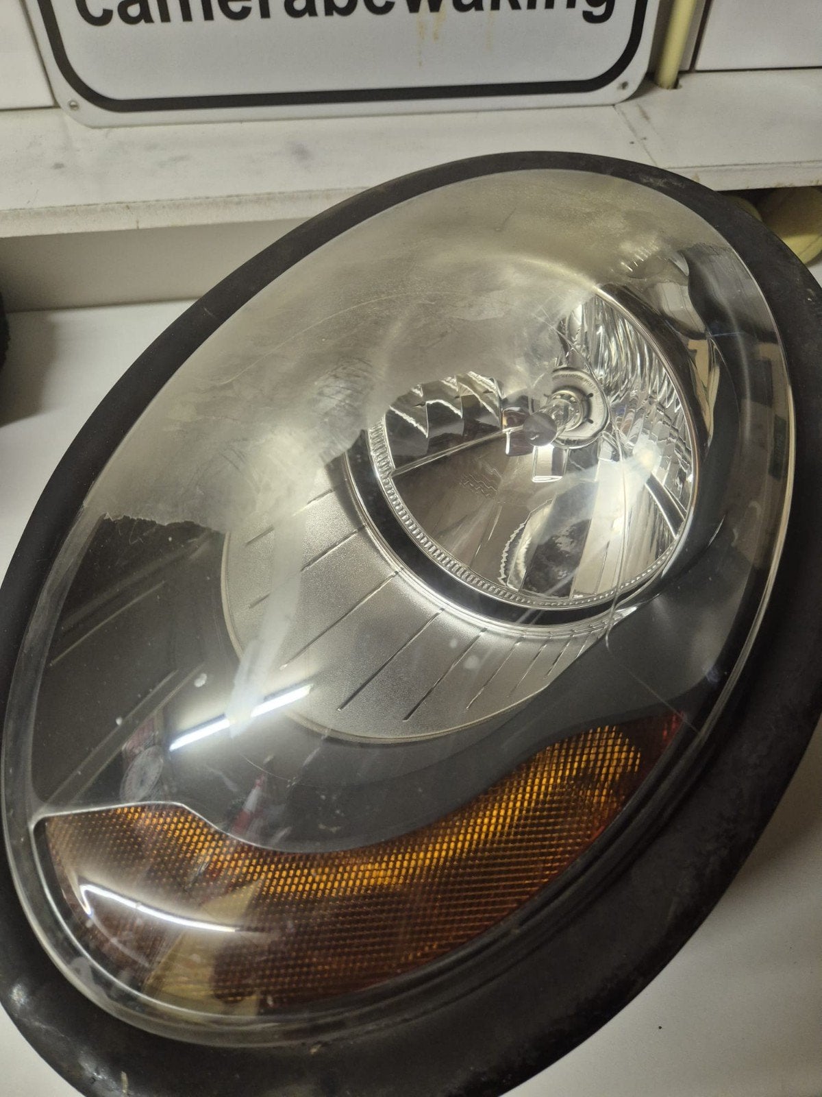Koplamp Mini Cooper R50 R52 R53 - Gebruikt, Auto-onderdelen, Verlichting, Ophalen of Verzenden