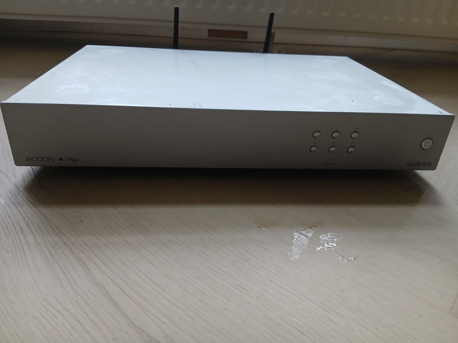 audiolab streamer 6000N play  met supra netkabel., Ophalen of Verzenden, Gebruikt, Overige merken