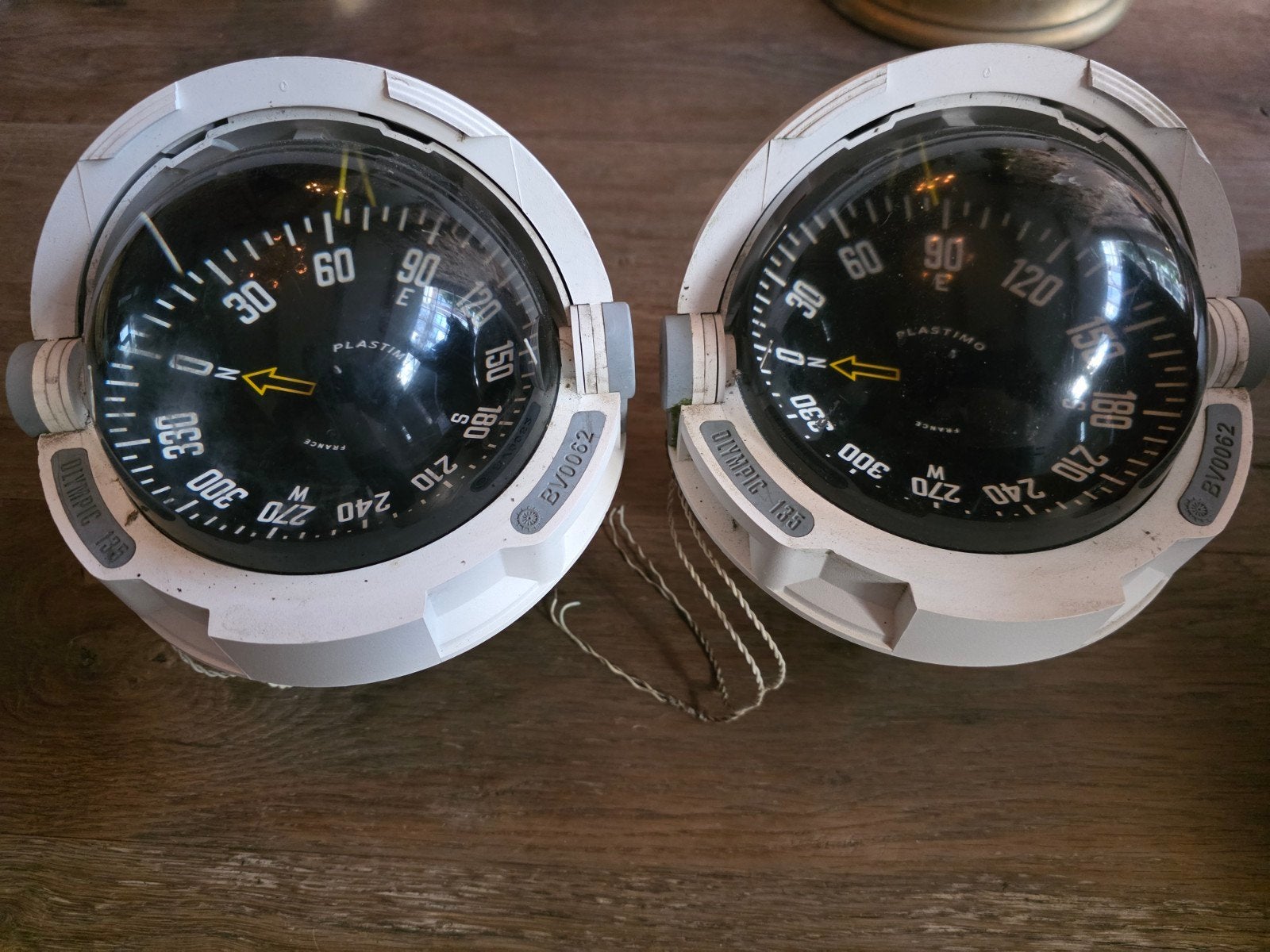 2x Plastimo Olympic 135 kompas, Watersport en Boten, Ophalen of Verzenden, Gps of Kompas