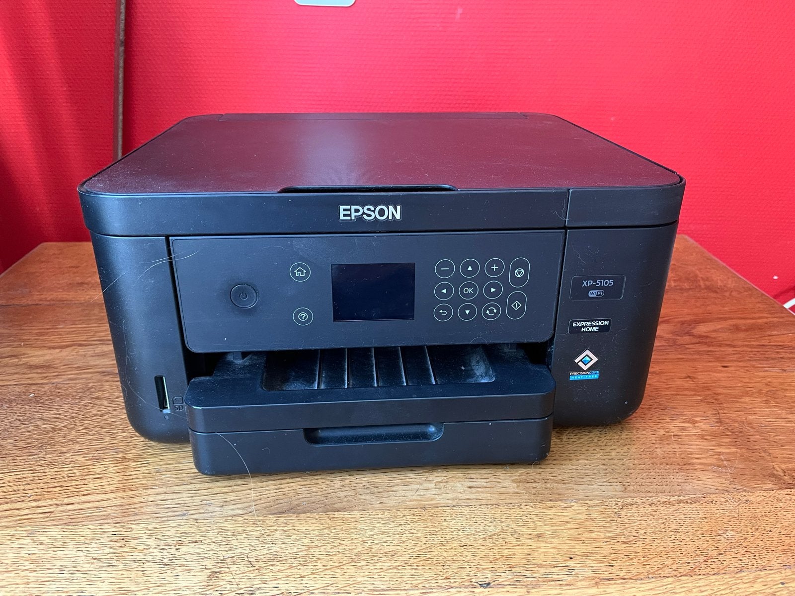 Epson XP-5105 All-in-One met 7x inkt - storing!, Computers en Software, Printers, Kleur printen, Gebruikt, All-in-one, Draadloos