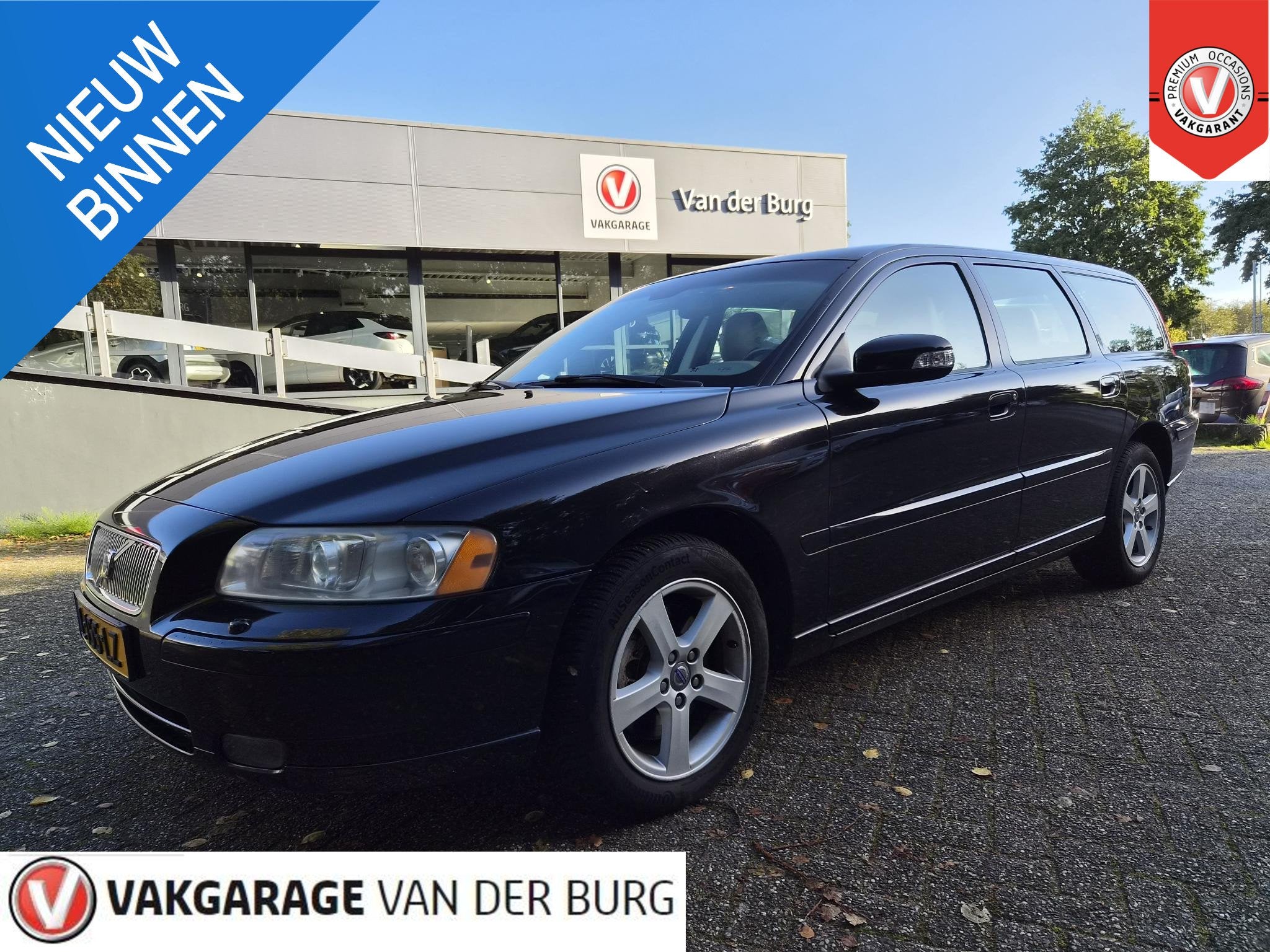 Volvo V70 2.5T Edition Leder PDC Trekhaak Stoelverwarming, 1532 kg, Leder en Stof, 209 pk, Geïmporteerd