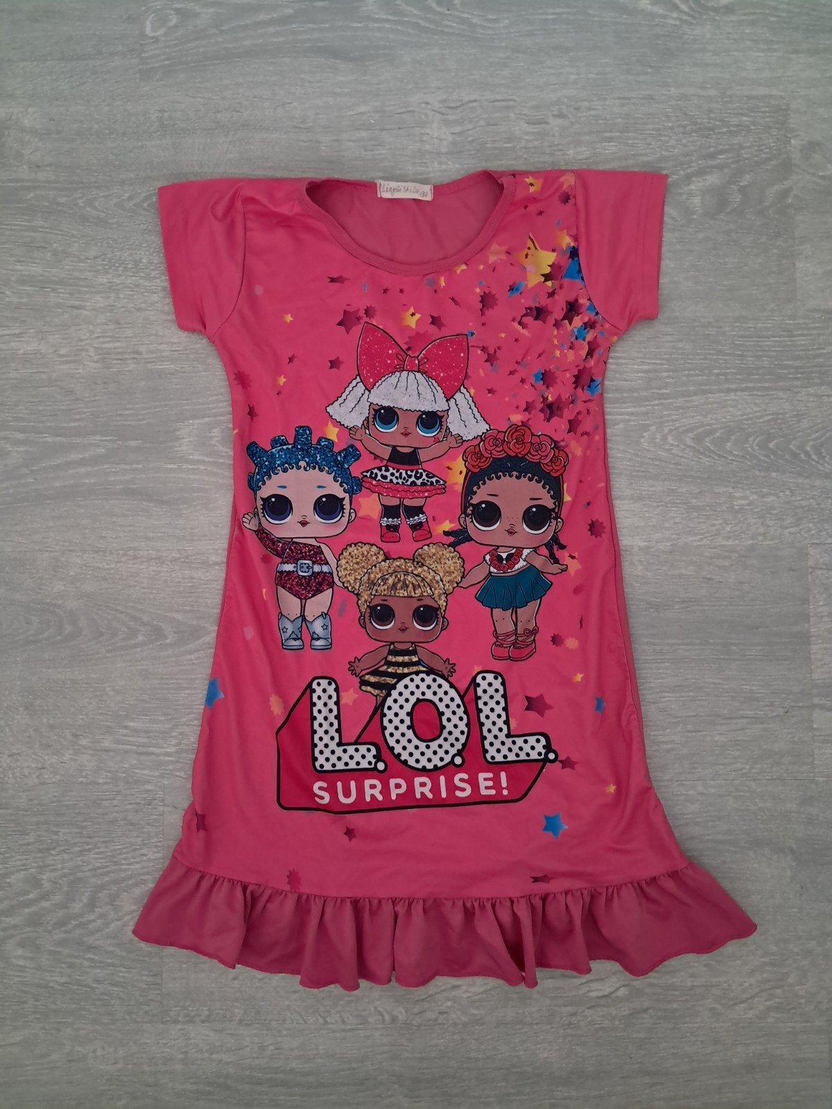 Pyjama nachtjapon LOL roze draagmaat 134 meisje, Kinderen en Baby's, Kinderkleding | Maat 134, Ophalen of Verzenden, Zo goed als nieuw