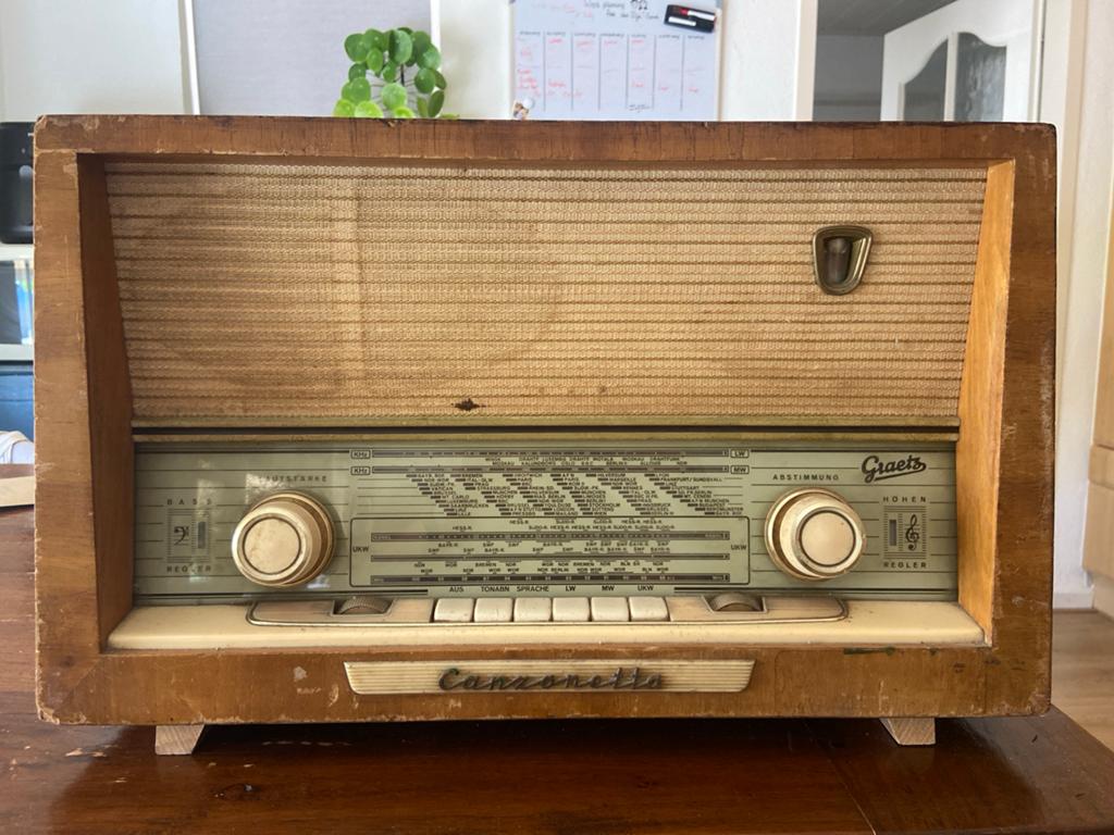 Canzonetta Graetz Vintage Radio, Ophalen, Gebruikt, Radio