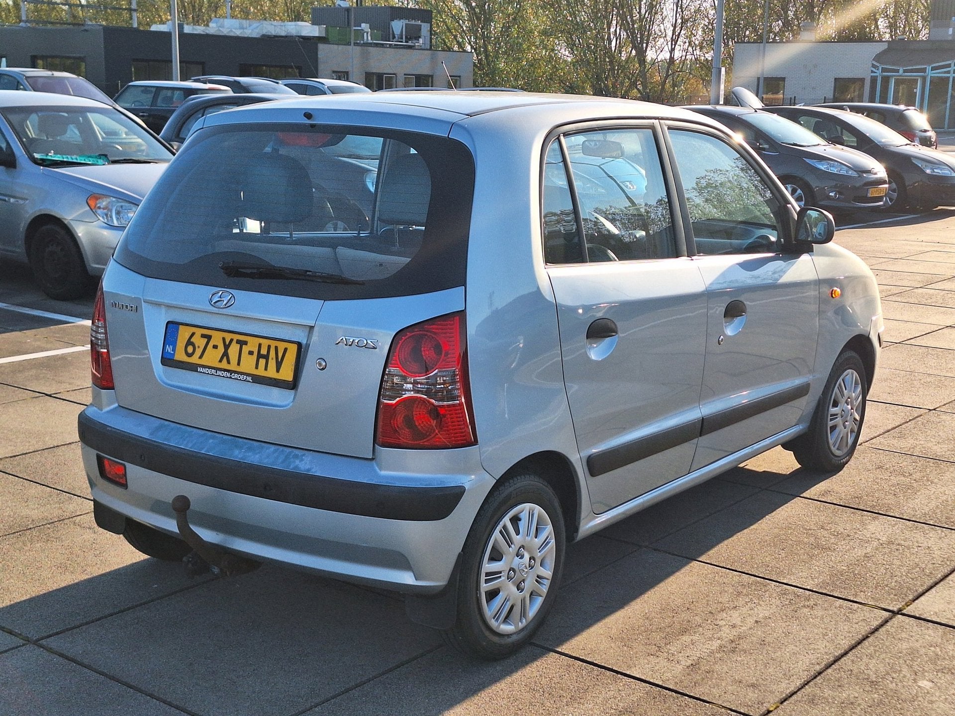 Hyundai Atos €1850,-1.1i Active Joy Airco + Trekhaak Nap, Auto's, Voorwielaandrijving, Stof, 31 €/maand, 4 cilinders