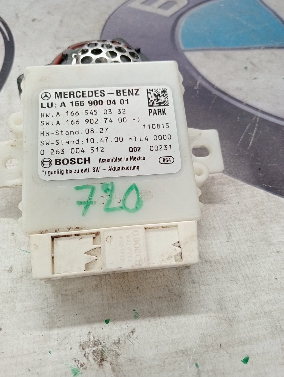 PDC-module Mercedes ML III (166) 3.0 ML-350 BlueTEC V6 24V 4, Gebruikt, -, Ophalen of Verzenden, -