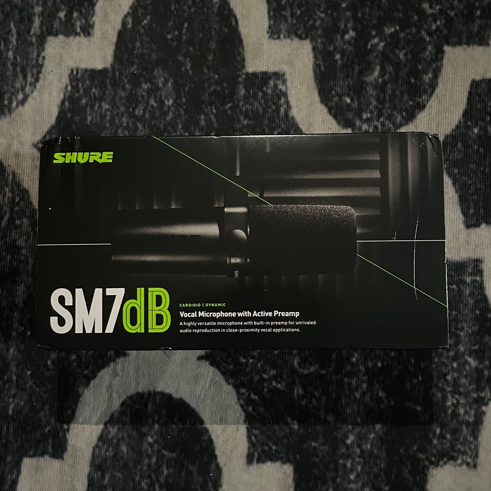 Shure SM7dB Microfoon, Muziek en Instrumenten, Verzenden, Zo goed als nieuw, Studiomicrofoon