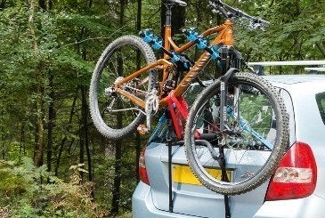 fietsendrager btwin 300, Auto diversen, Fietsendragers, Ophalen, Gebruikt, Achterklepdrager
