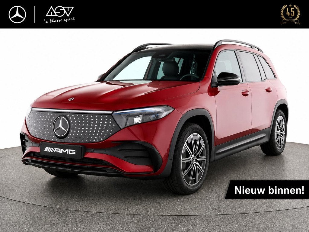Mercedes-Benz EQB 250+ | AMG Line | Trekhaak Wegklapbaar | P, Auto's, Mercedes-Benz, Stof, Gebruikt, 190 pk, SUV of Terreinwagen