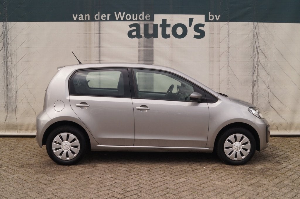 Volkswagen up! 1.0 MPI 65pk Edition 5-drs -AIRCO-DAB-, 65 pk, Stof, Gebruikt, 4 stoelen