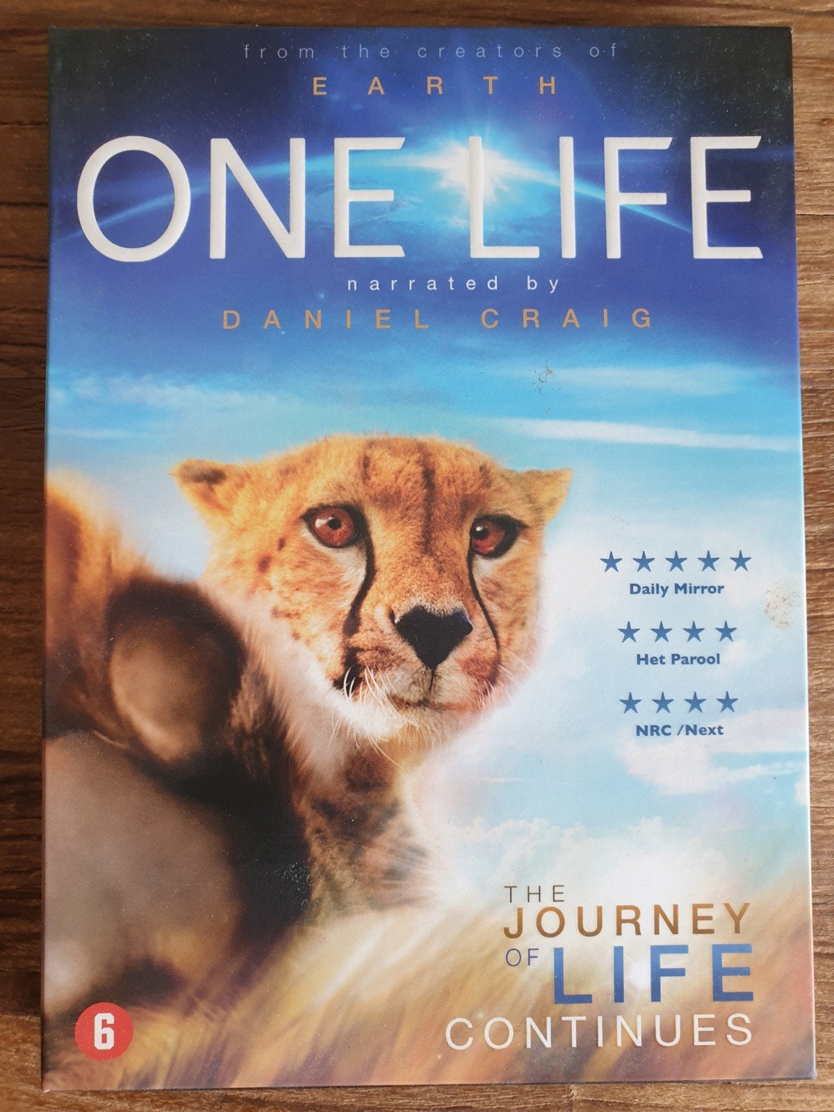 One Life DVD - Natuurdocumentaire met Daniel Craig, Nederlands, Natuur, Inclusief doosje, Ophalen of Verzenden