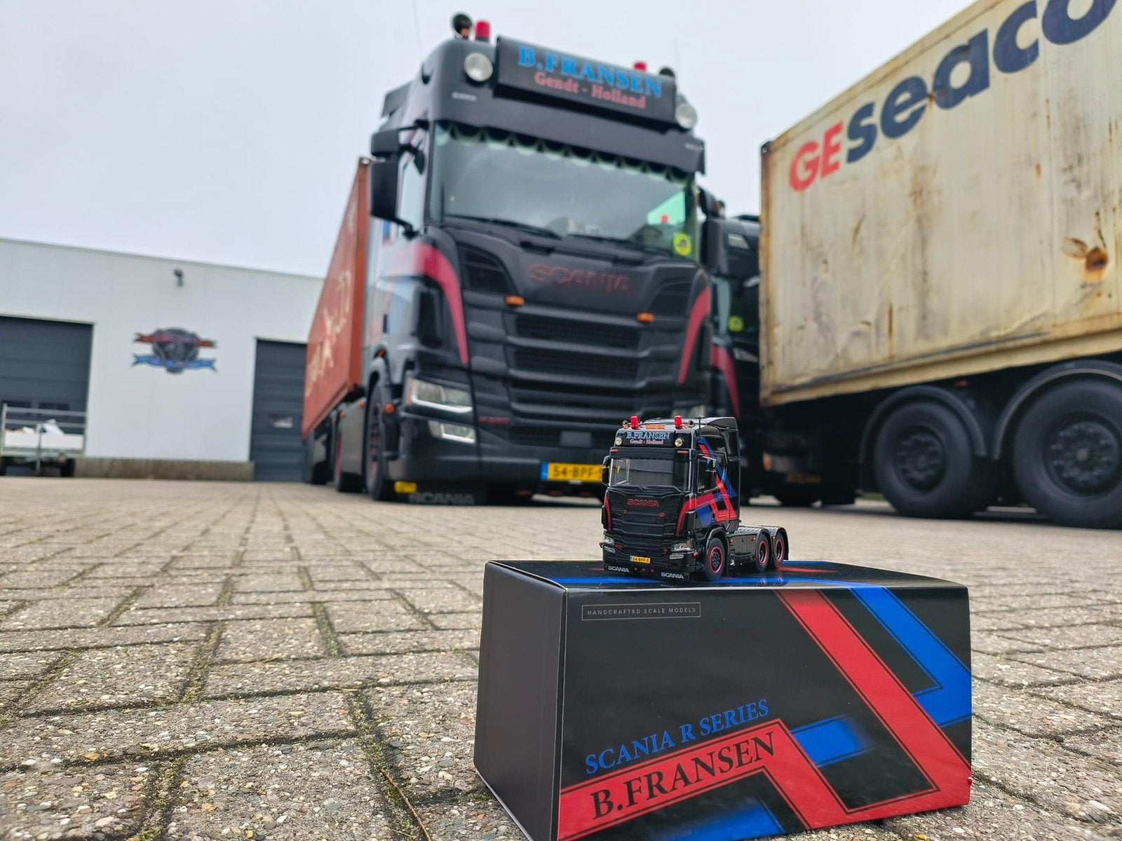 Imc 1:50 B.Fransen Geen Tekno/Wsi, Ophalen of Verzenden, Nieuw, Bus of Vrachtwagen, Overige merken