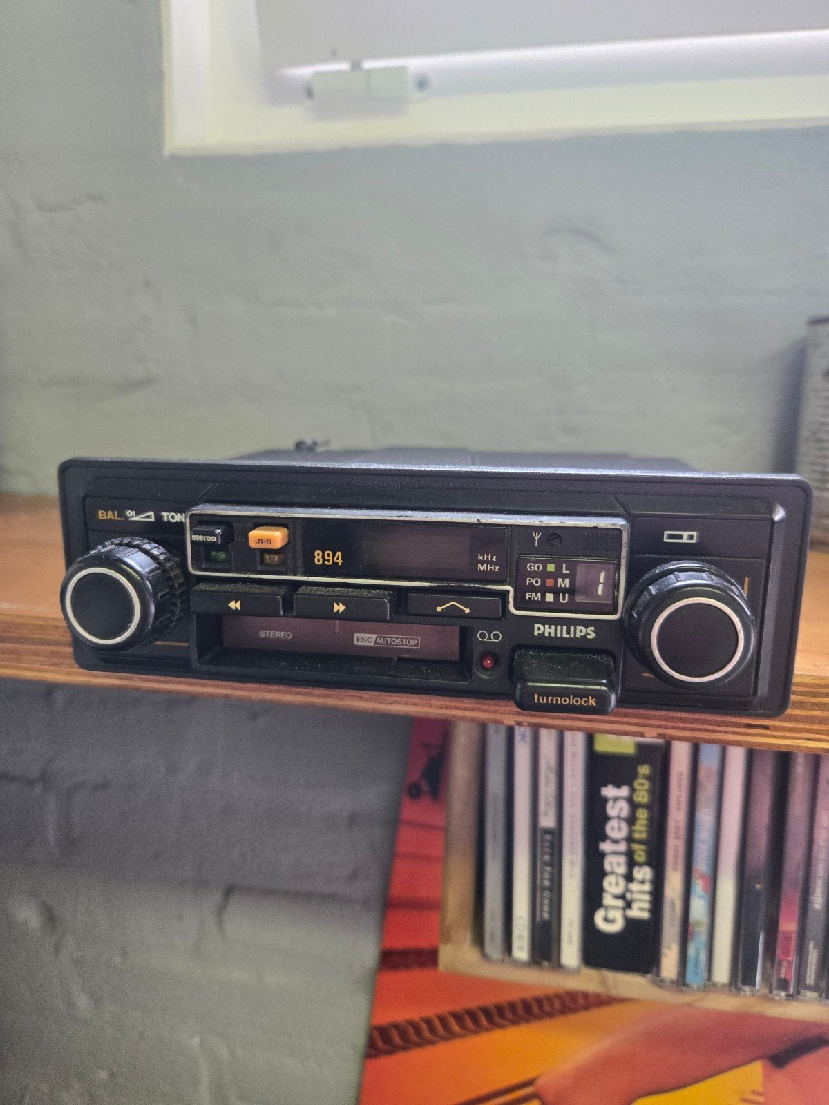 Philips autoradio, Ophalen of Verzenden, Gebruikt