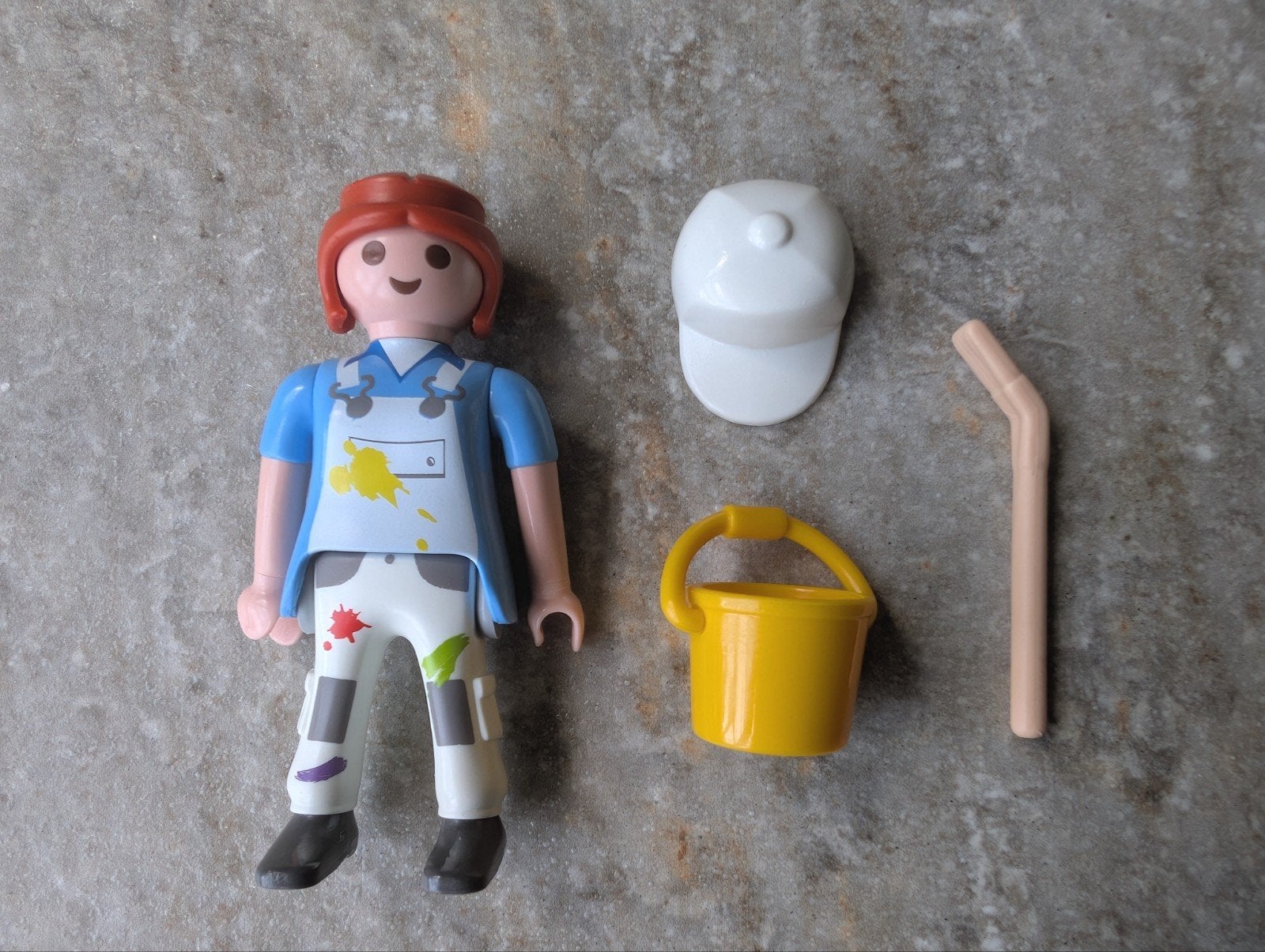 Playmobil 70160 (Figures serie 16) Schilder COMPLEET, Ophalen of Verzenden, Zo goed als nieuw