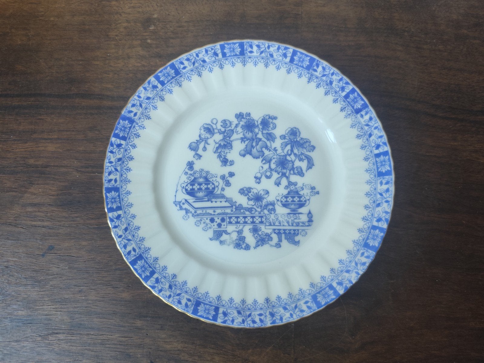 Bavaria China Blau ontbijtbordje, Ophalen