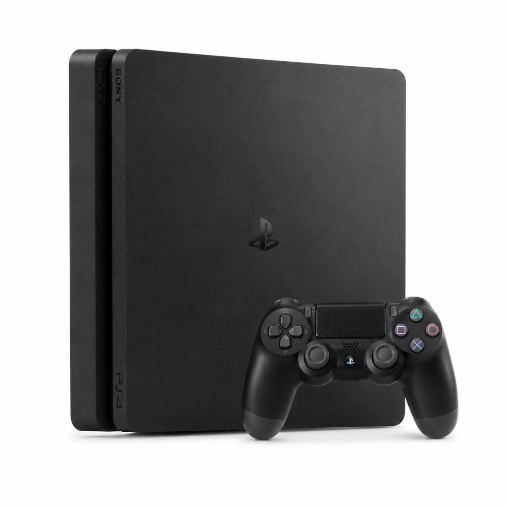 PlayStation 4 Slim 1TB met 1 controller | Nette staat, ., Ophalen of Verzenden, Zo goed als nieuw, .