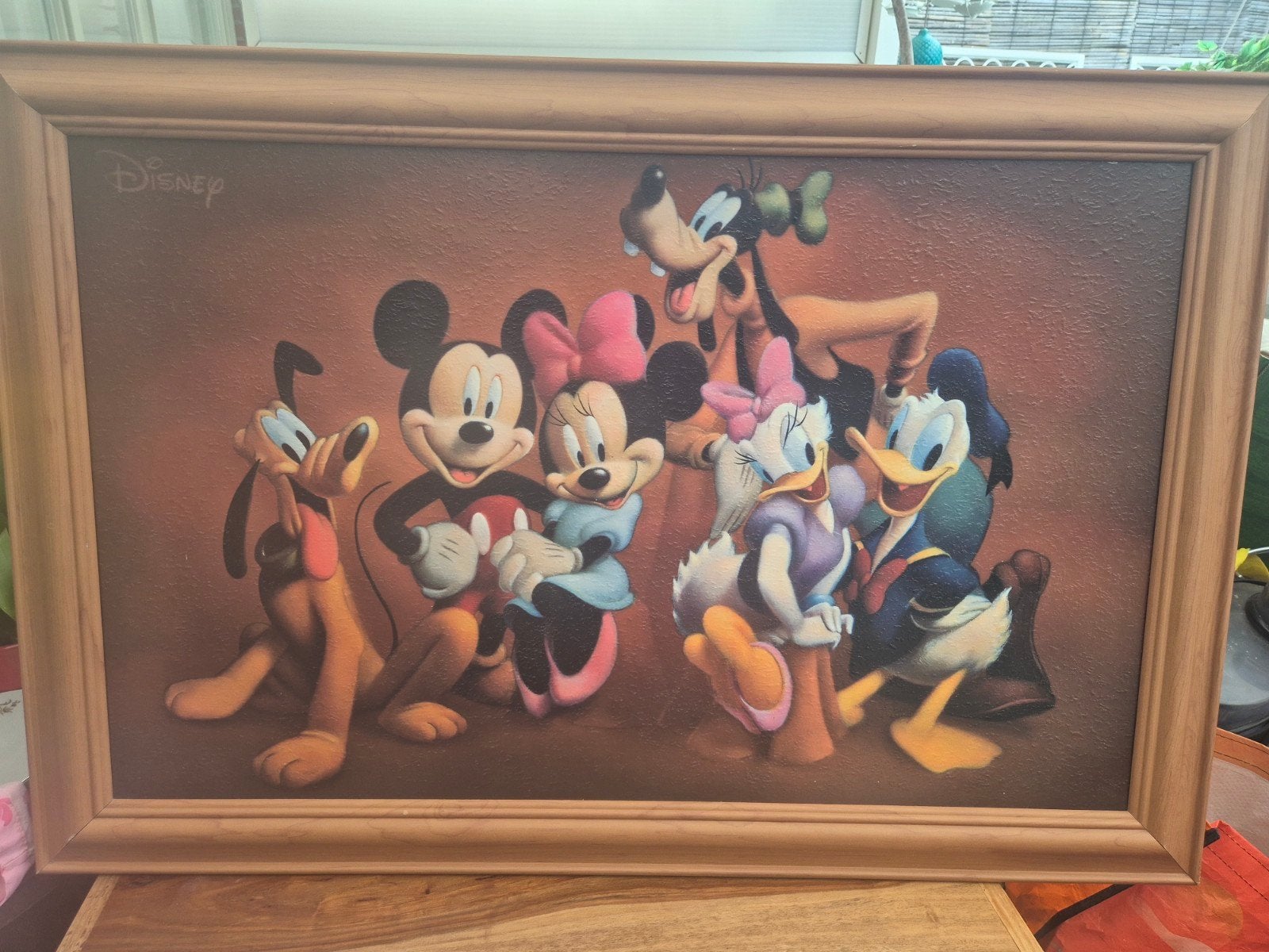 Z.G.A.N. Disney Schilderij 90x60 cm, Ophalen of Verzenden, Zo goed als nieuw, Schilderij