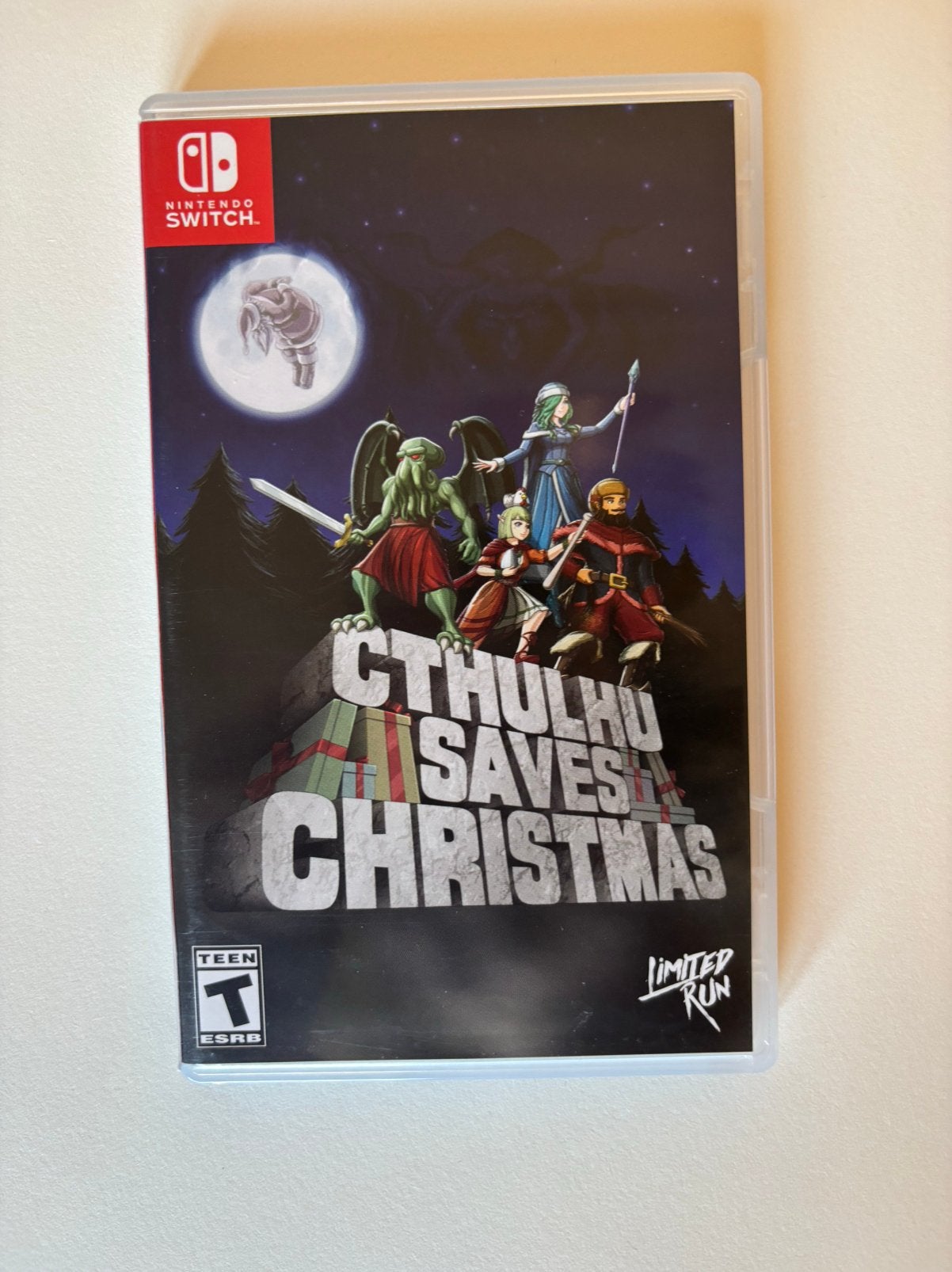 Cthulhu Saves Christmas - Nintendo Switch (Limited Run), Verzenden, Zo goed als nieuw, Met games