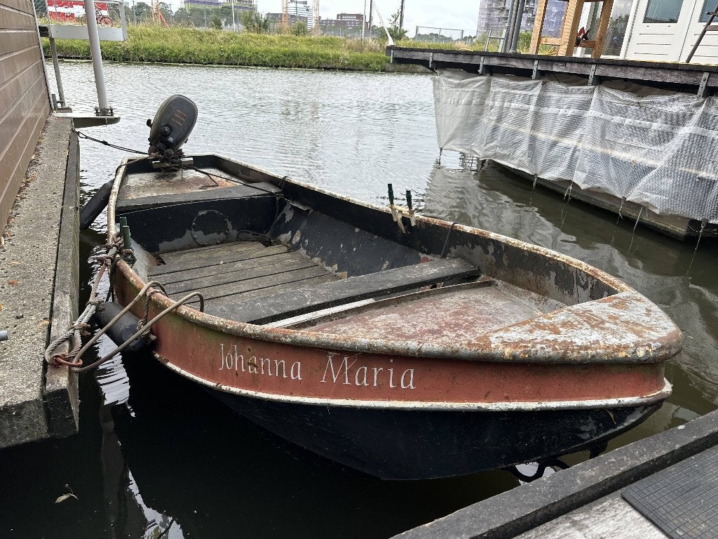 t.e.a.b. Stalen Beenakker vlet sloep, Watersport en Boten, Gebruikt, 4 m, Staal, Vlet