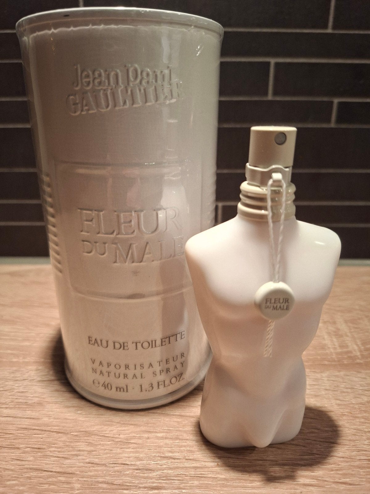 Fleur du Male 40 ml. Jean Paul Gaultier - collector's item, Ophalen of Verzenden, Nieuw, Parfumfles, Gevuld