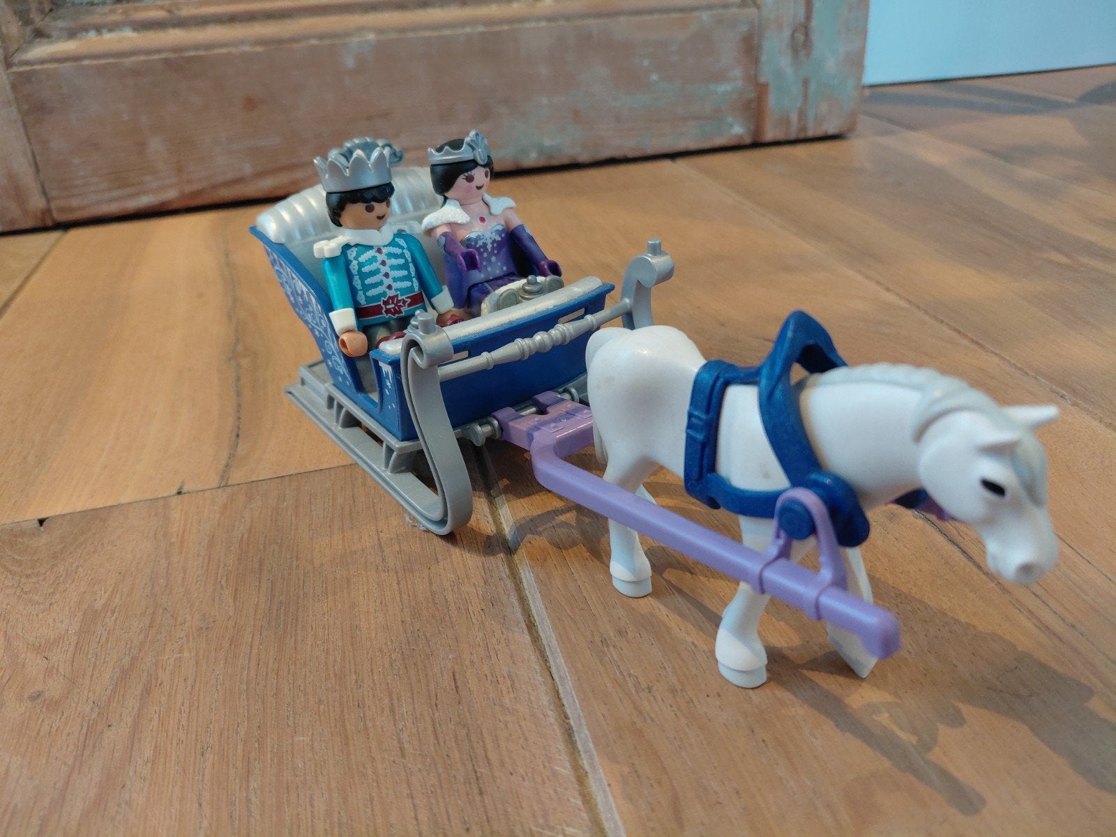Playmobil Paardenslee met 2 Figuren, Ophalen, Gebruikt, Complete set, Fantasy