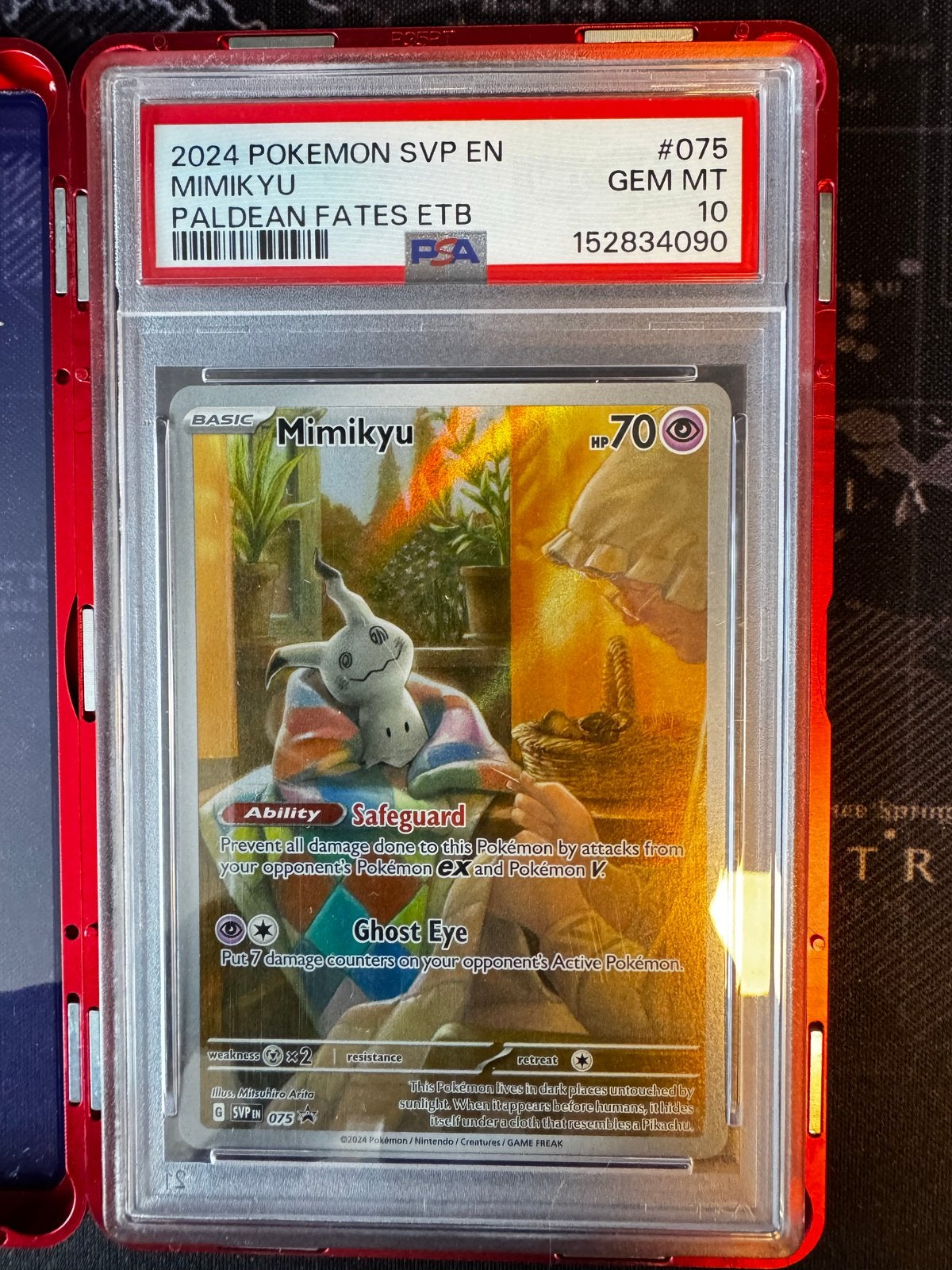 Mimikyu Promo |  PSA 10, Ophalen of Verzenden, Nieuw, Losse kaart