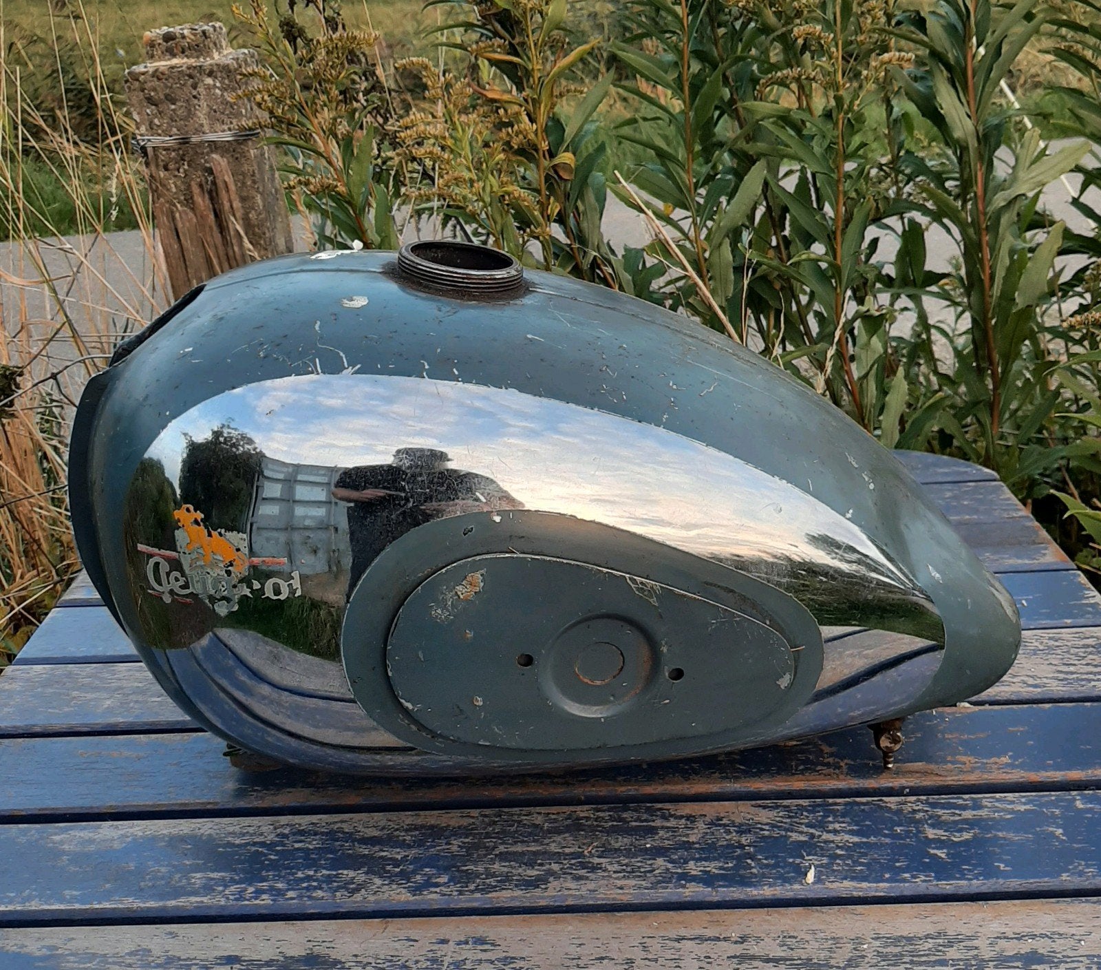 Verzameling - Vintage Benzinetank / Brandstoftank (14 stuks), Ophalen of Verzenden