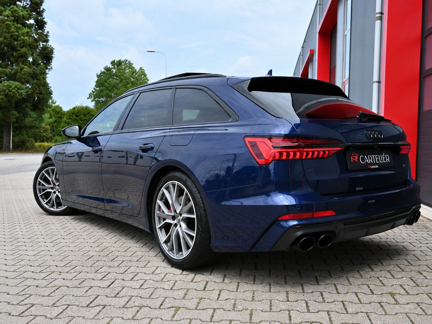 Audi A6 Avant 55 TFSI e S-Line Quattro Competition Navarra B, Automaat, Gebruikt, Zwart, 4 cilinders