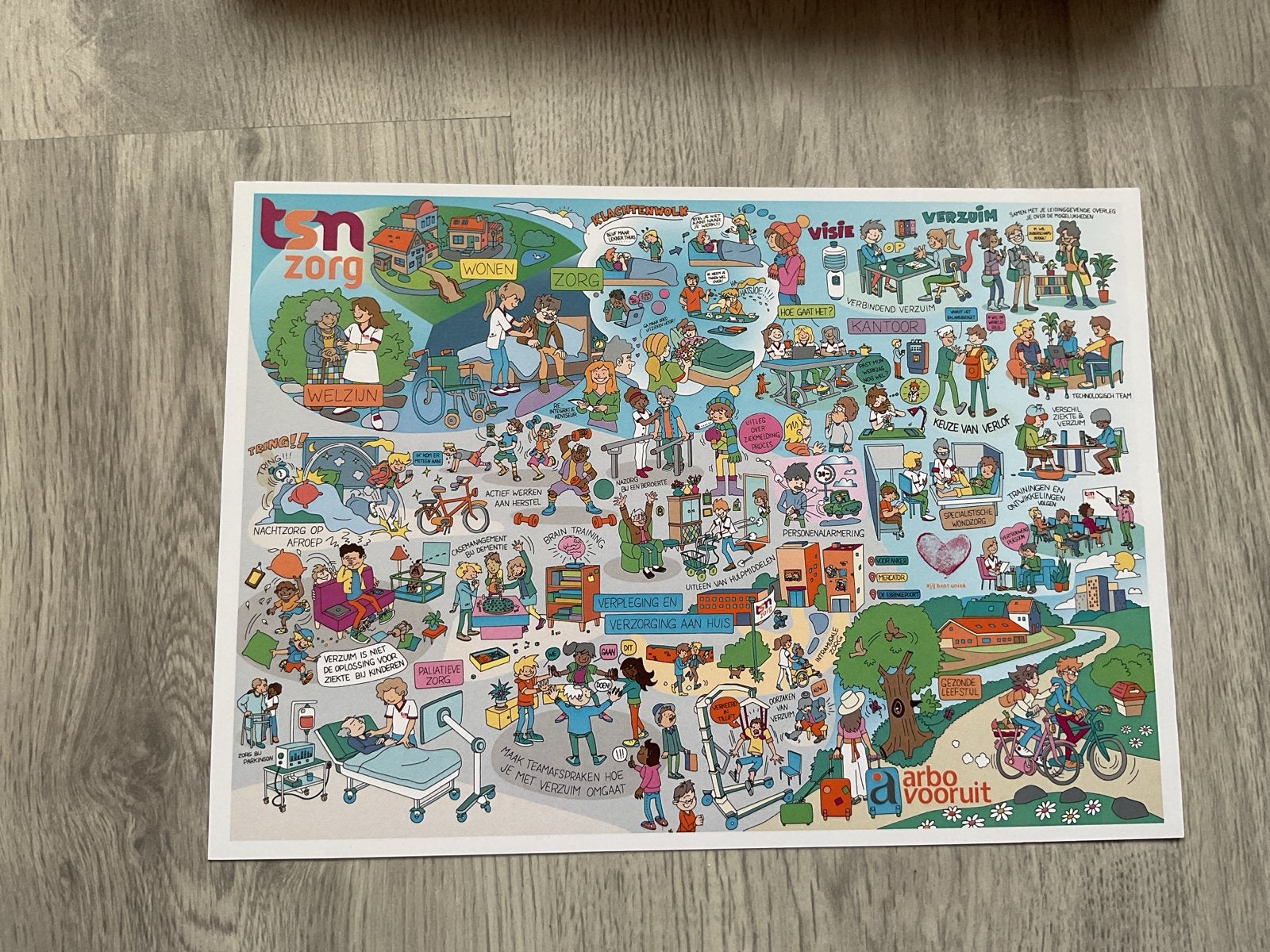 TSN Zorg Legpuzzel - Nieuw in doos, Ophalen of Verzenden, 500 t/m 1500 stukjes, Nieuw, Legpuzzel
