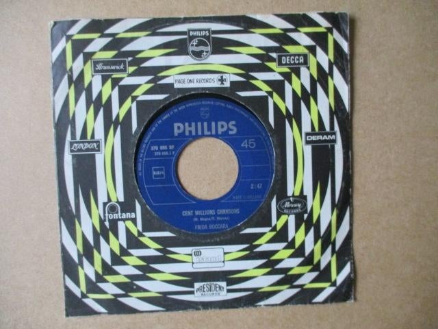 s0988 frida boccara - cent millions chansons, Ophalen, Gebruikt, Overige genres