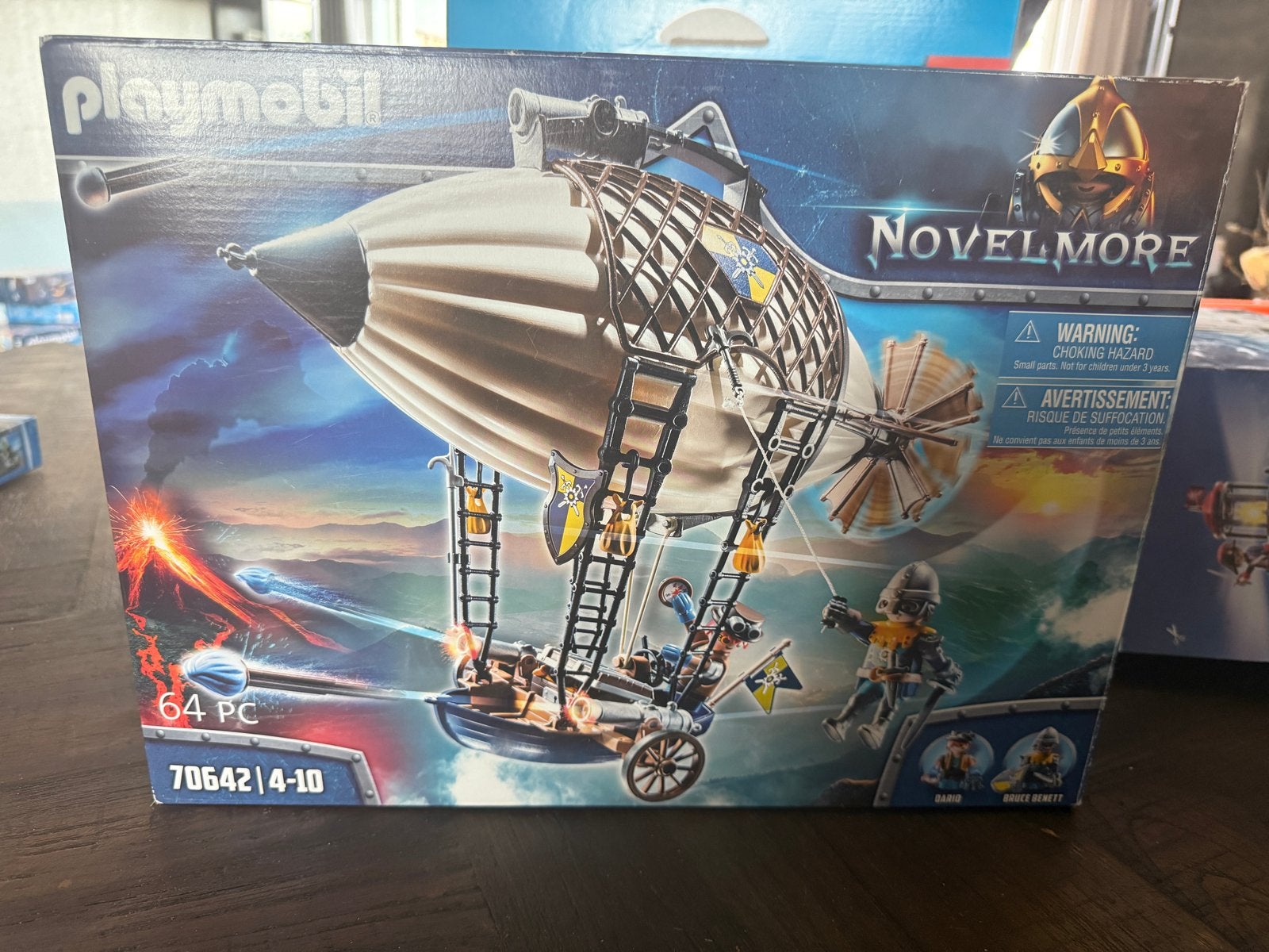 Playmobil Novelmore Luchtschip 70642 - Zo goed als nieuw, Kinderen en Baby's, Speelgoed | Playmobil, Ophalen, Complete set, Fantasy