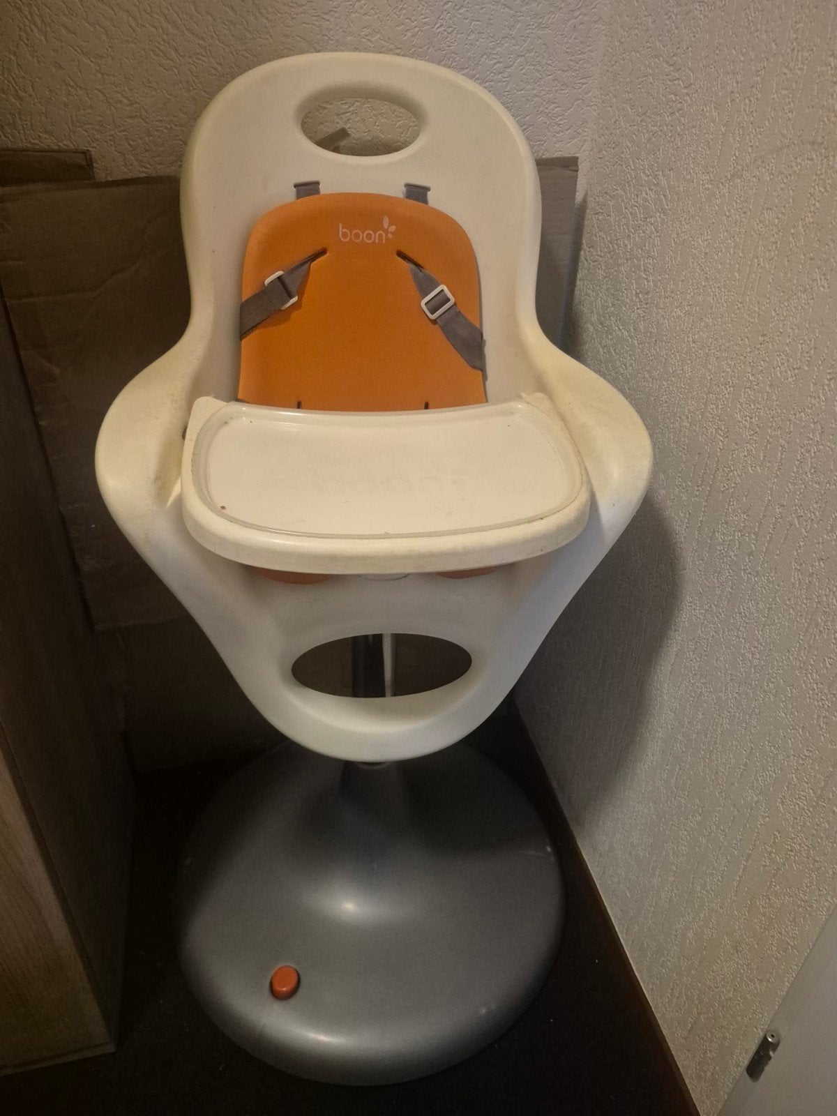 Boon Flair kinderstoel met afneembaar eetblad, Ophalen, Gebruikt, Overige typen, Gordel(s)