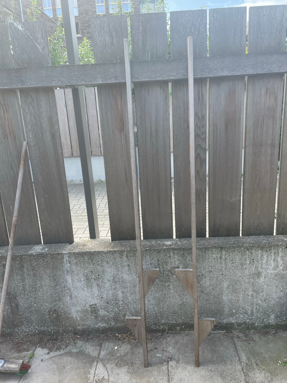 Houten stelten - Klassiek speelgoed, Kinderen en Baby's, Ophalen, Gebruikt