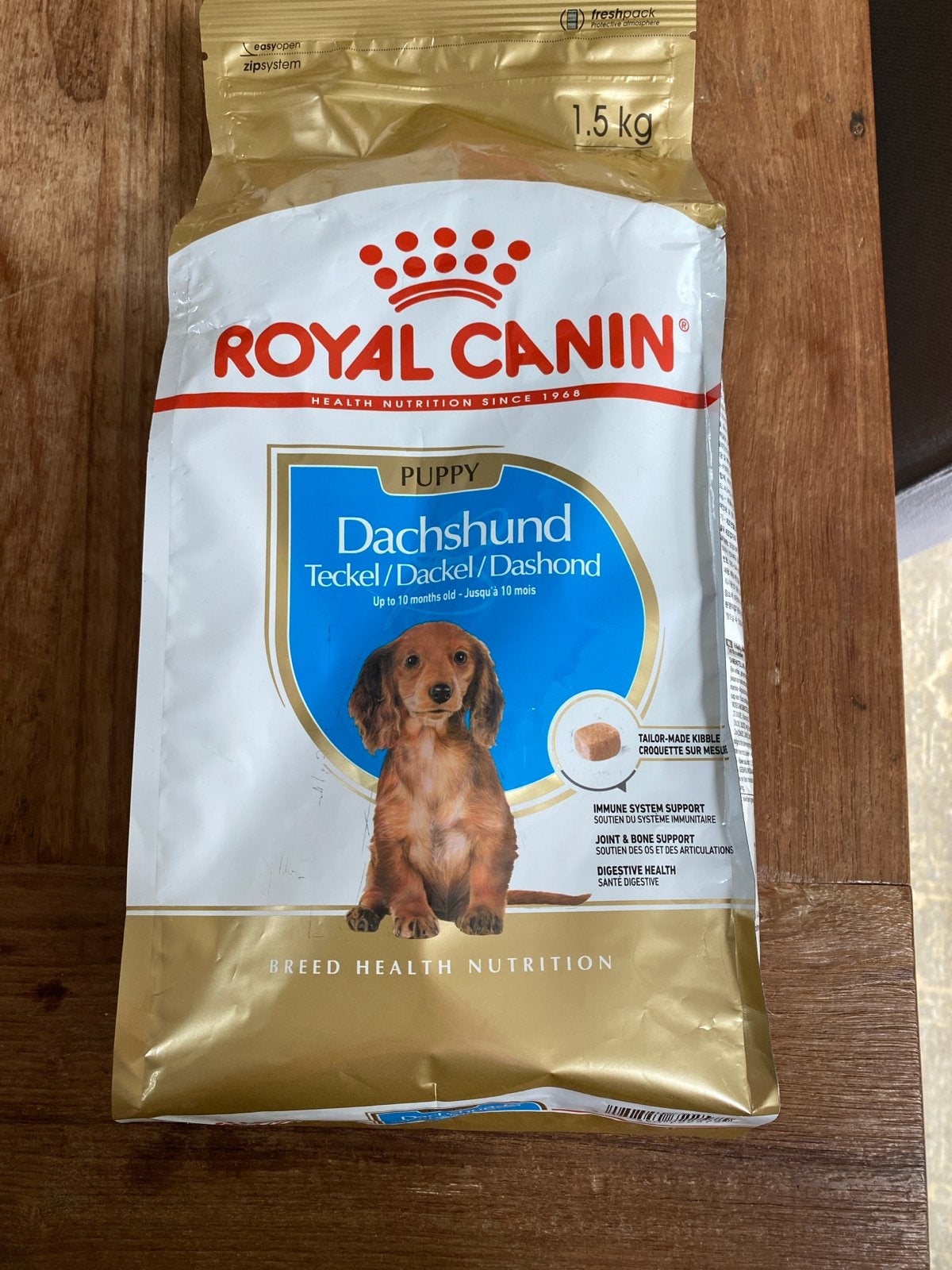 Royal canin Dachshund puppy teckel, Ophalen of Verzenden, Hond
