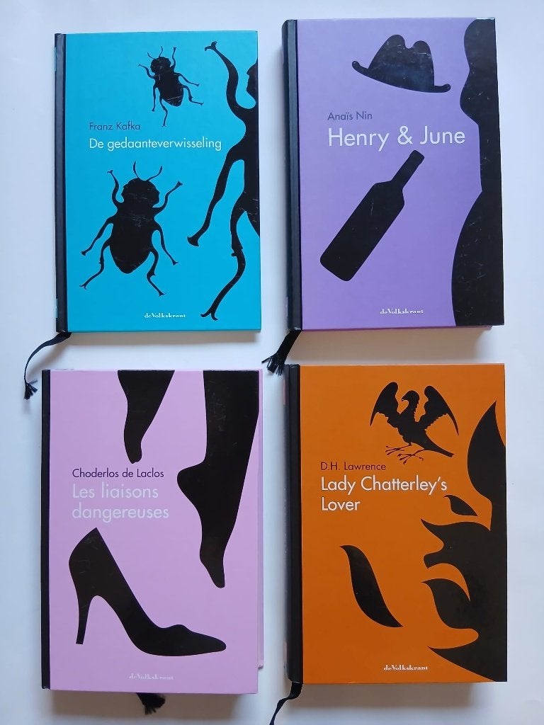 Franz Kafka, Anais Nin, C. de Laclos, D.H. Lawrence samen €8, Ophalen of Verzenden, Gelezen, Europa overig
