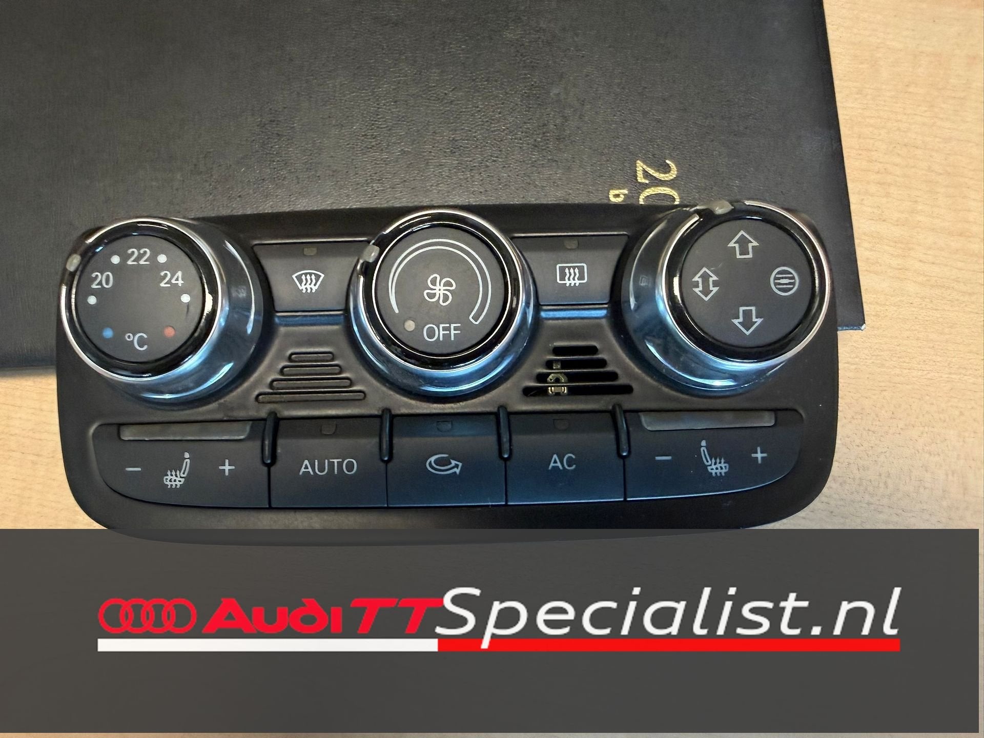 Kachel aircobedieningsunit climatronic module Audi TT MK2 8J, Gebruikt, -, -, -