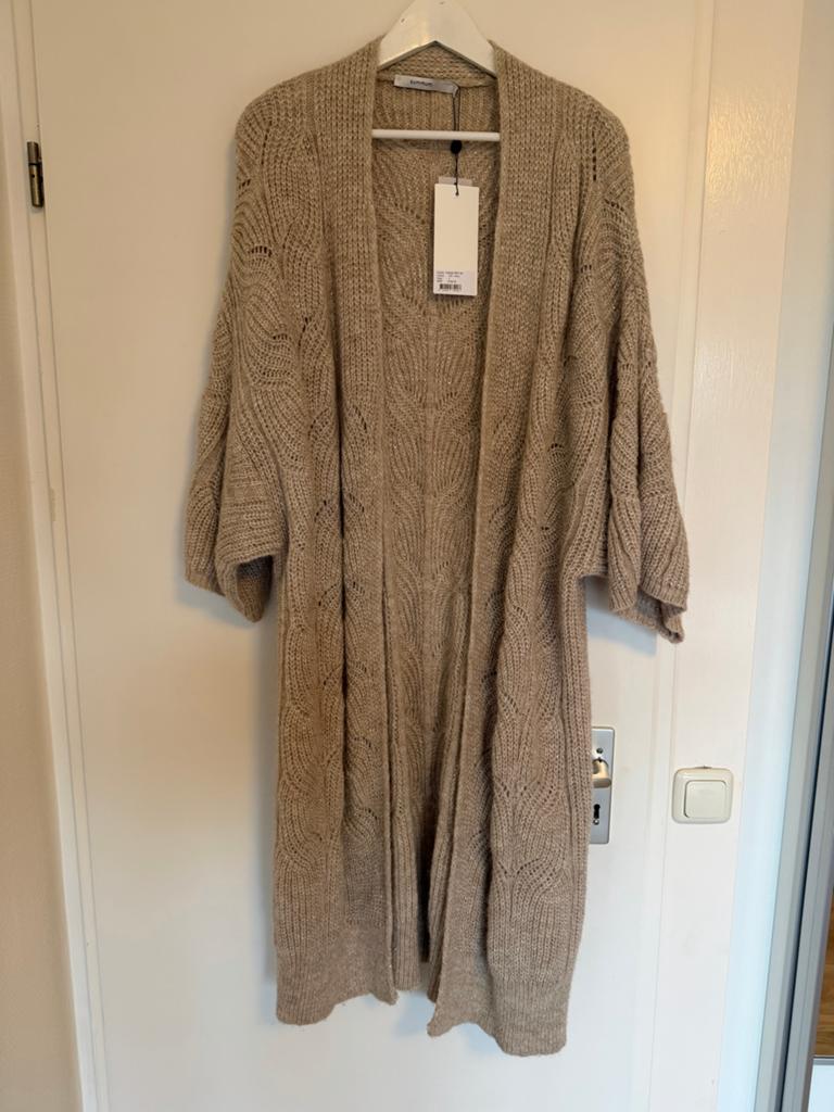 Nieuw! Summum Vest L - Beige gebreid vest met alpaca, Kleding | Dames, Ophalen of Verzenden, Nieuw, Maat 42/44 (L), Beige