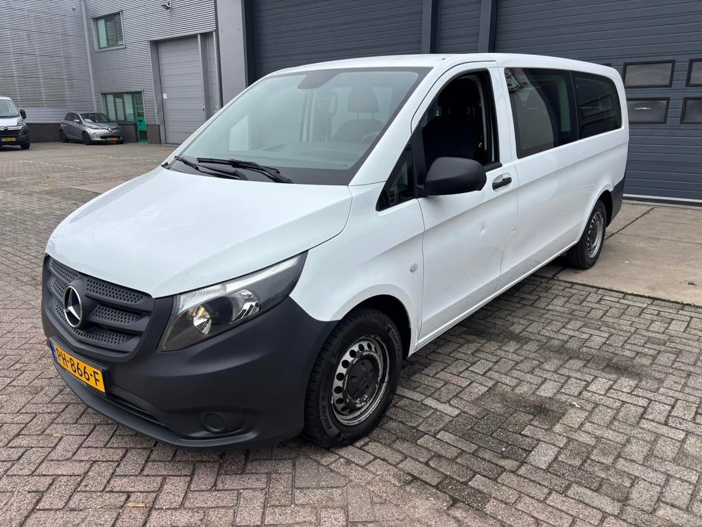 Mercedes-Benz Vito (EXTRA LANG)1.6 109 CDI Tourer 2017 Wit, Auto's, Voorwielaandrijving, Stof, 255 €/maand, Wit