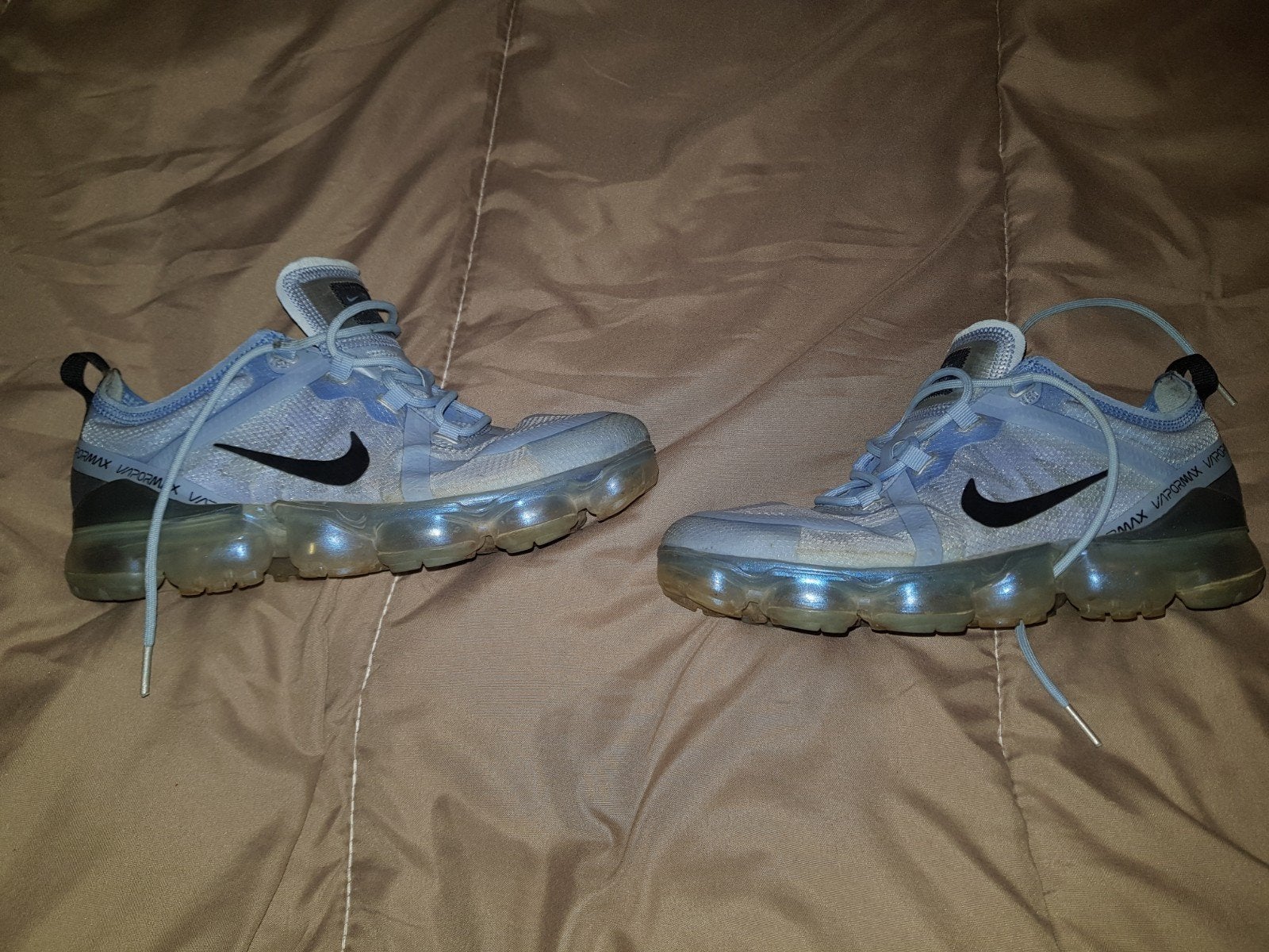 Nike Air Vapormax maat 40 lichtblauw metellic Aluminium, Blauw, Nike Air, Ophalen of Verzenden, Sneakers of Gympen