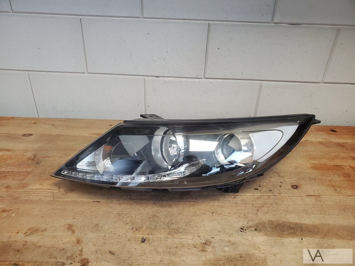 Kia Sportage 2010 - 2016 koplamp links met led strip €250, Auto-onderdelen, Verlichting, -, -, Ophalen of Verzenden, -