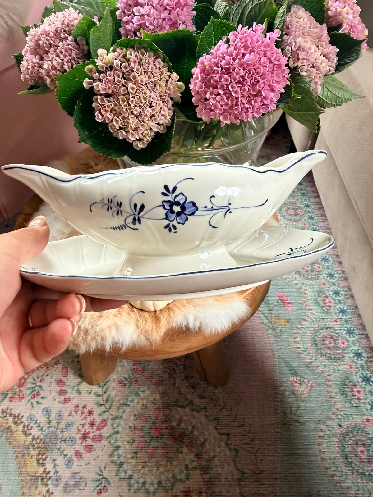 Vieux de Luxembourg Villeroy&Boch sauskom zgan, Ophalen, Nieuw, Porselein, Bord of Schaal