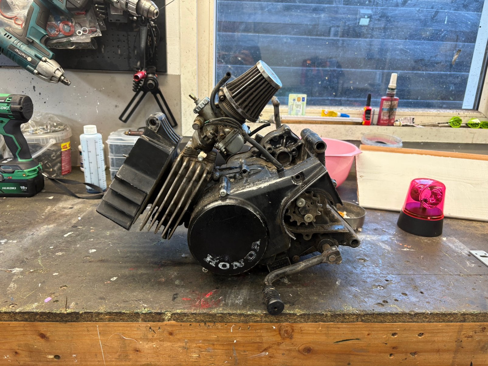 Honda mt 70cc blok, Fietsen en Brommers, Ophalen, Zo goed als nieuw
