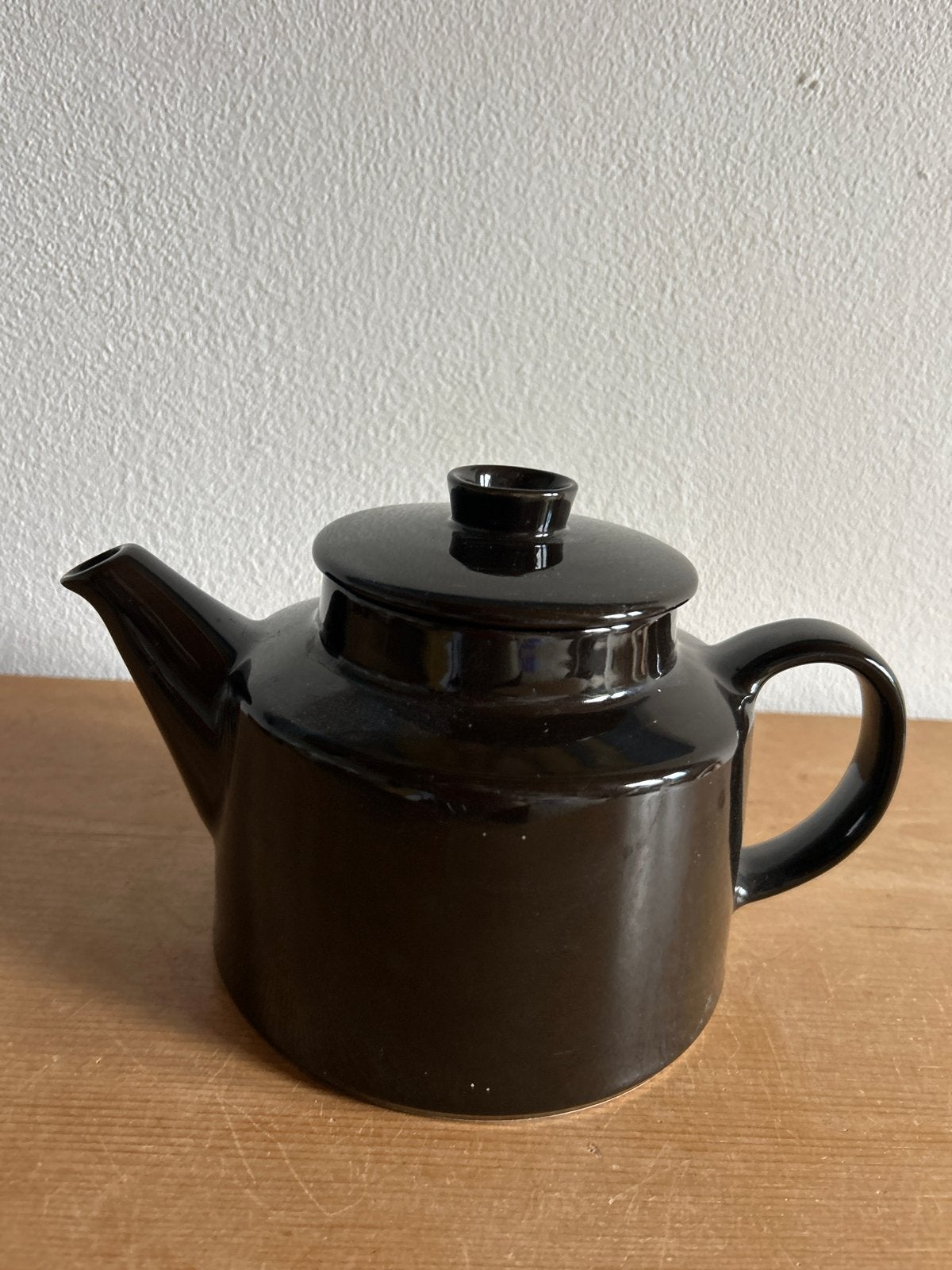 Arabia Finland Kilta Theepot - Kaj Franck - Zwart, Ophalen of Verzenden