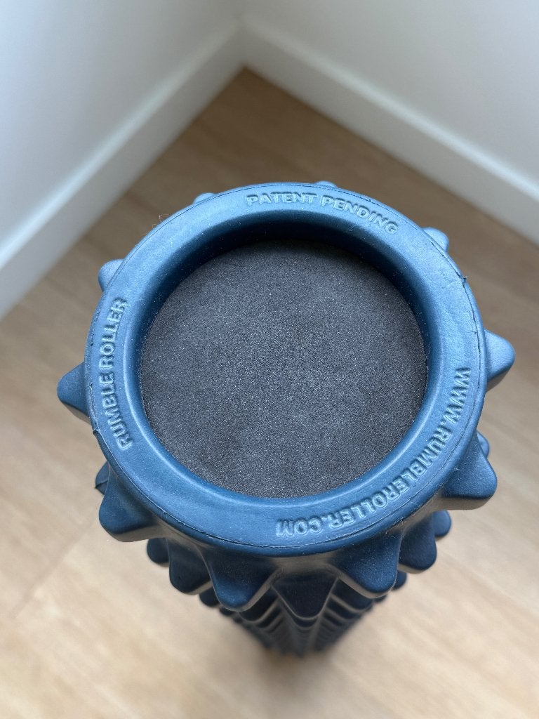RumbleRoller Original blauw – grote foam roller 77 cm, Sport en Fitness, Fitnessmaterialen, Ophalen of Verzenden, Gebruikt, Benen