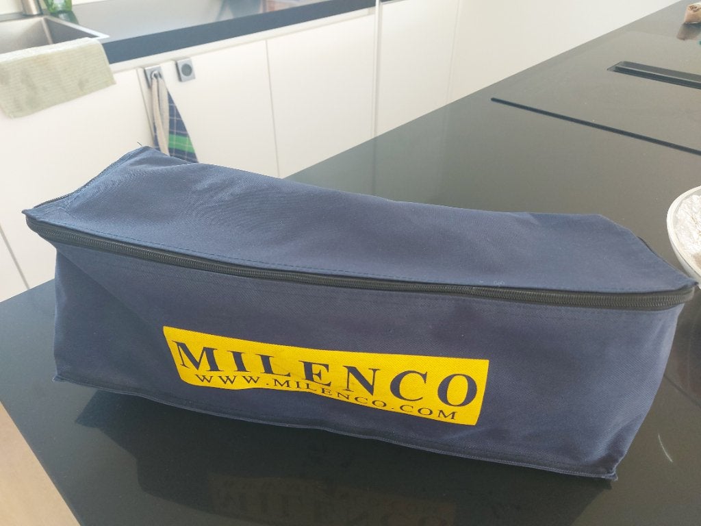 Milenco caravan spiegels, 2 stuks in originele tas!, Ophalen, Zo goed als nieuw
