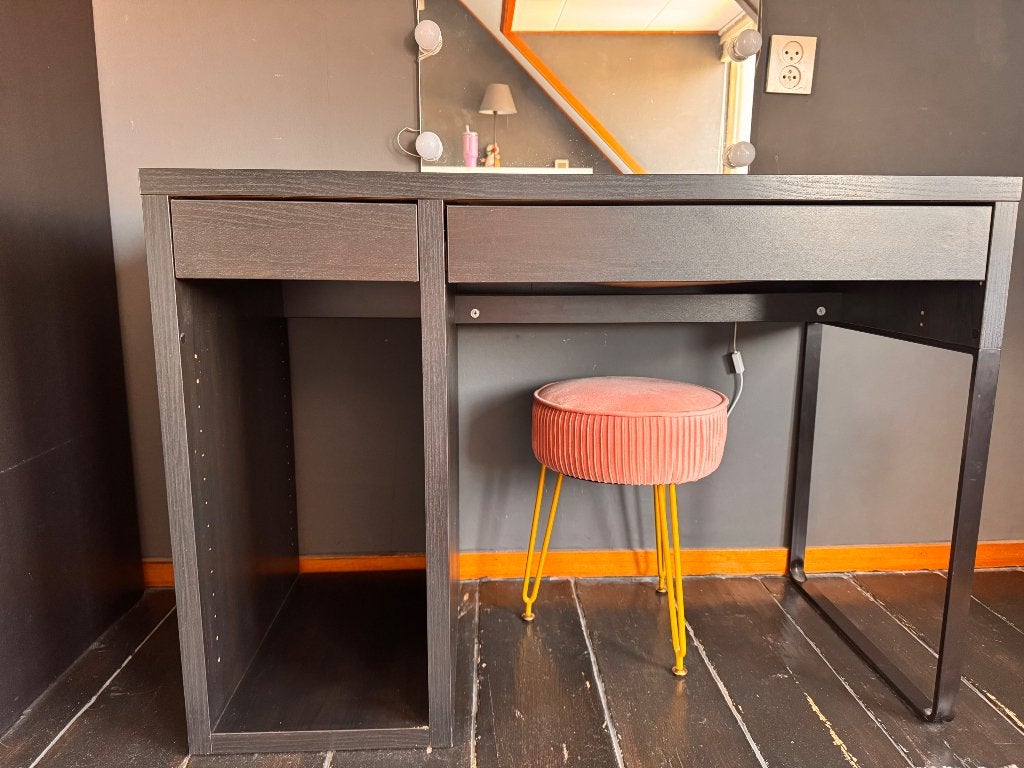 IKEA Micke bureau, Ophalen, 105 cm, 50 cm, Bruin