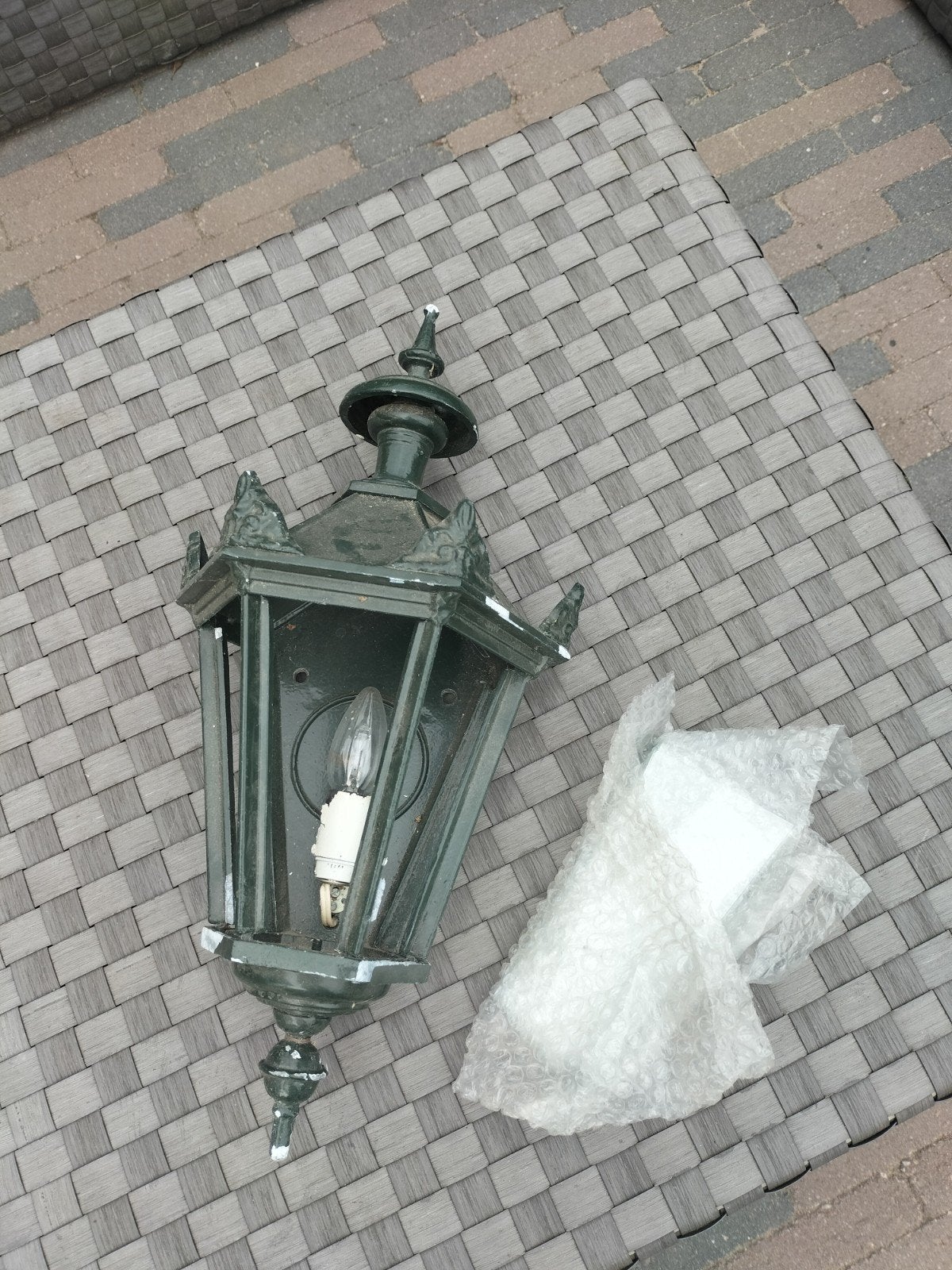 tuinlamp, Ophalen, Gebruikt, Wandlamp, Netvoeding